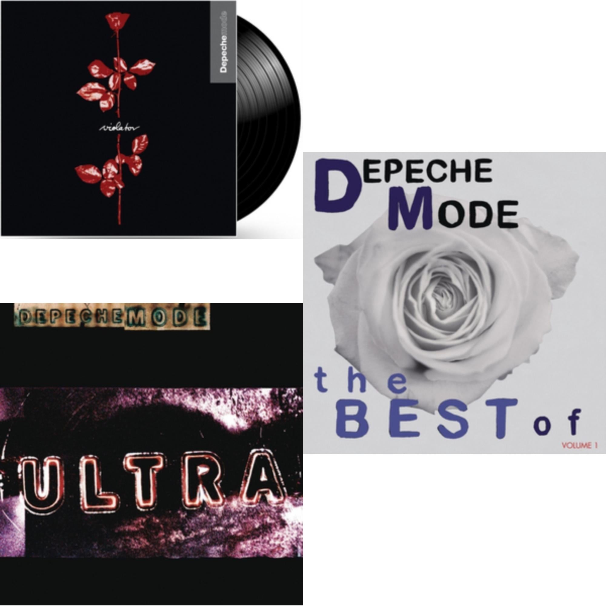 Violator (180G) & Ultra & Best Of Depeche Mode Vol.1