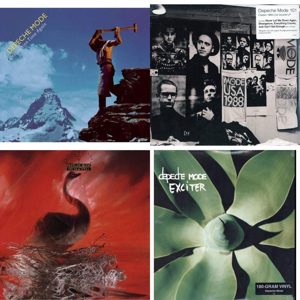 Depeche Mode - Construction Time Again & 101 (2LP/180G) & Speak & Spell & Exciter
