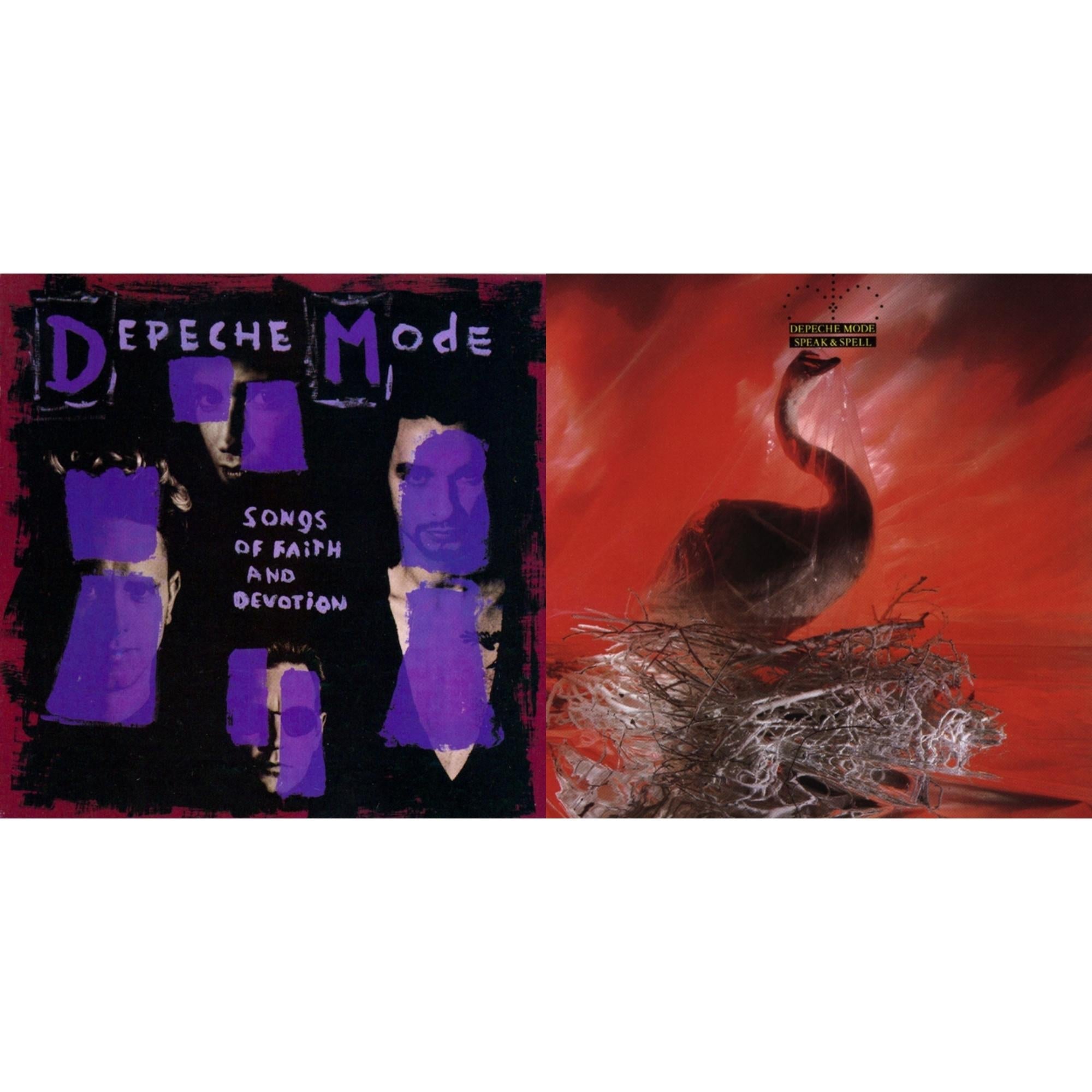 Depeche Mode - Songs Of Faith & Devotion & Speak & Spell - CD Bundle