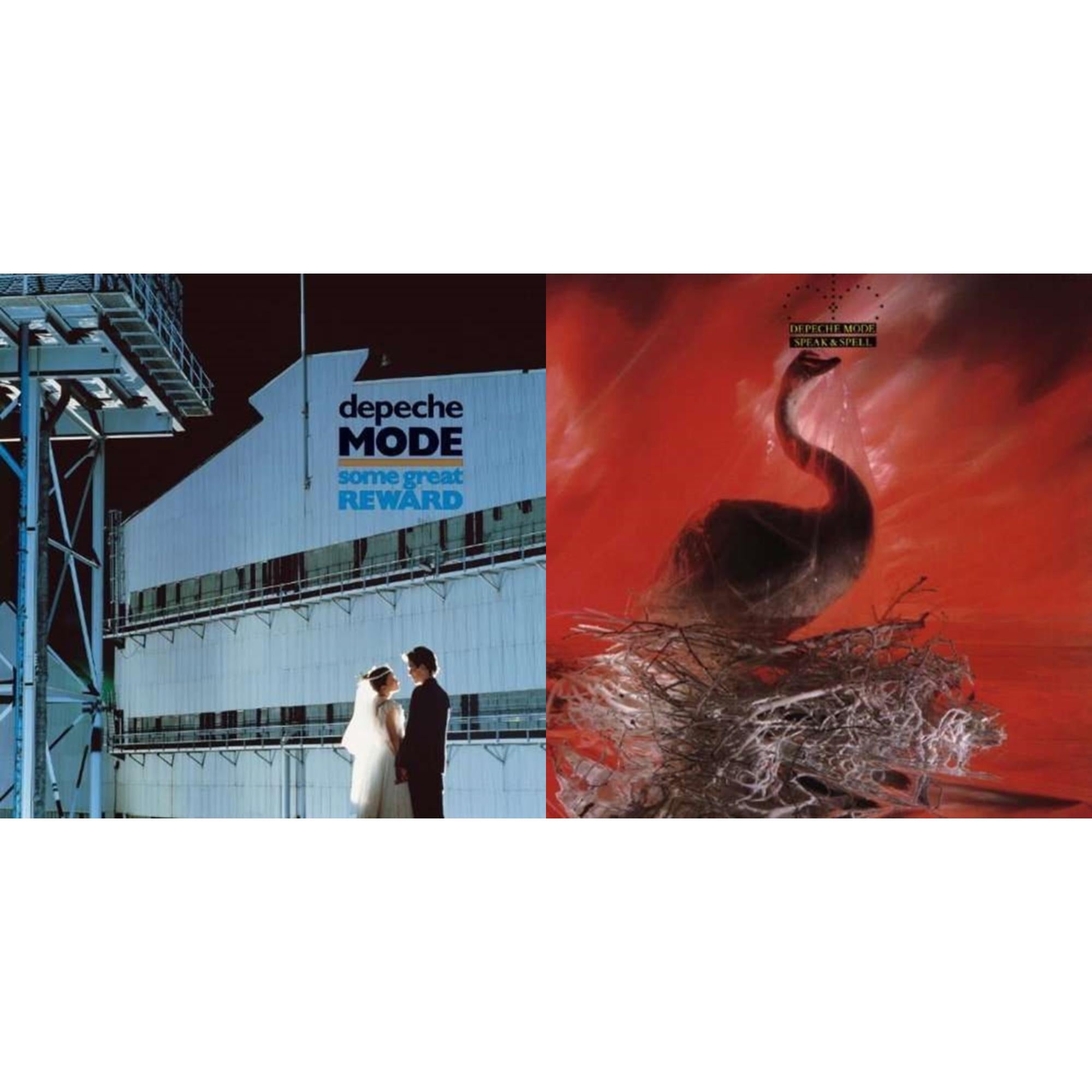 Depeche Mode - Some Great Reward & Speak & Spell - LP Vinyl Bundle