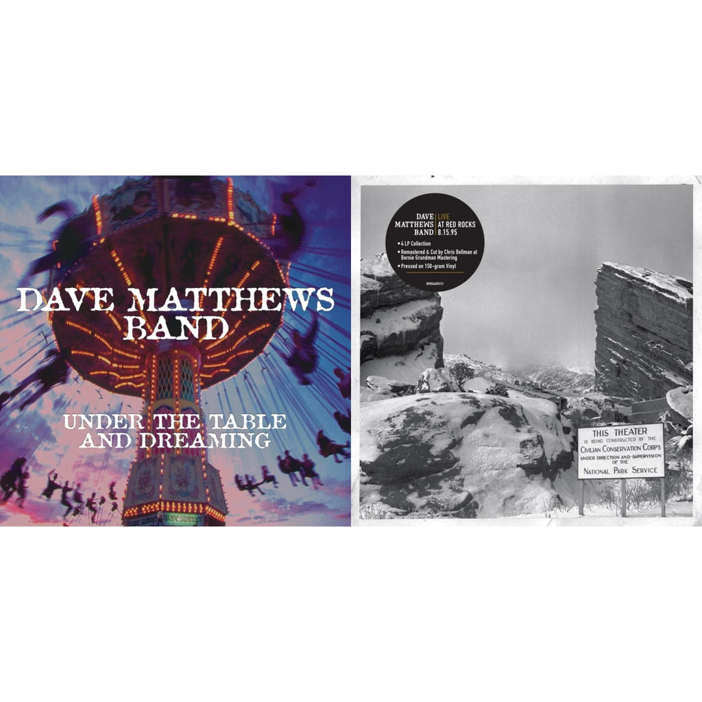 Under The Table And Dreaming (2 LP/150G/Dl Code) & Live At Red Rocks 8.15.95 (4LP/150G/Box)