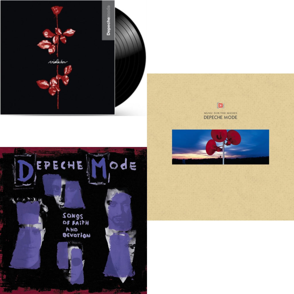 Music For The Masses & Songs Of Faith & Devotion & Violator (180G)