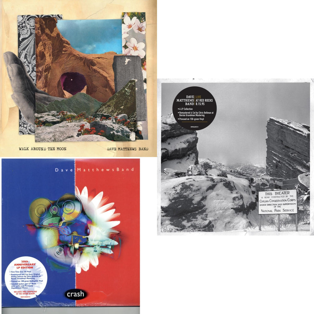 Walk Around The Moon & Crash Anniversary Edition (2LP/180G/Dl Card/Deluxe LP/Gatefold) & Live At Red Rocks 8.15.95 (4LP/150G/Box)