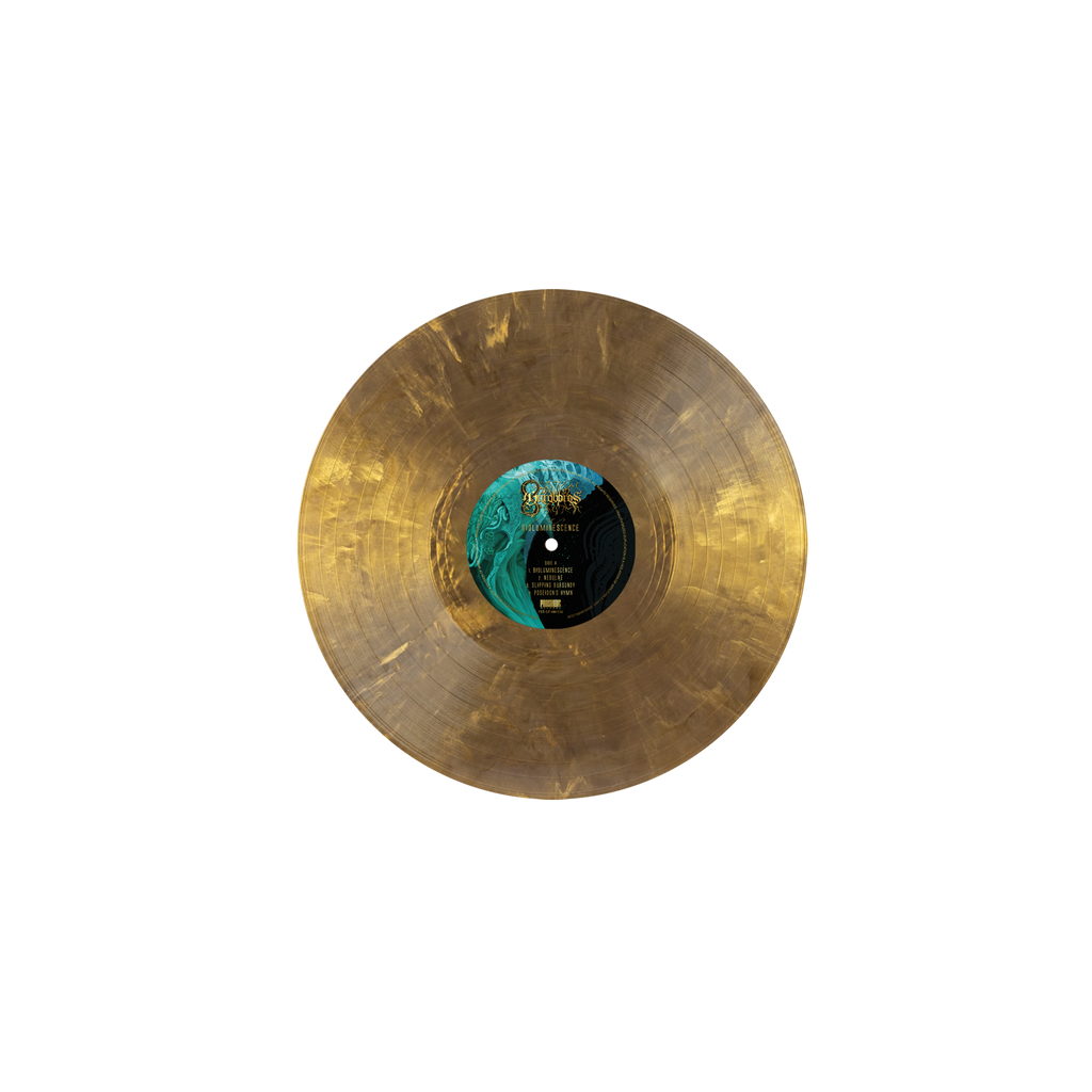 Dawn of Ouroboros - Bioluminescence on Gold Black Ice Vinyl Record