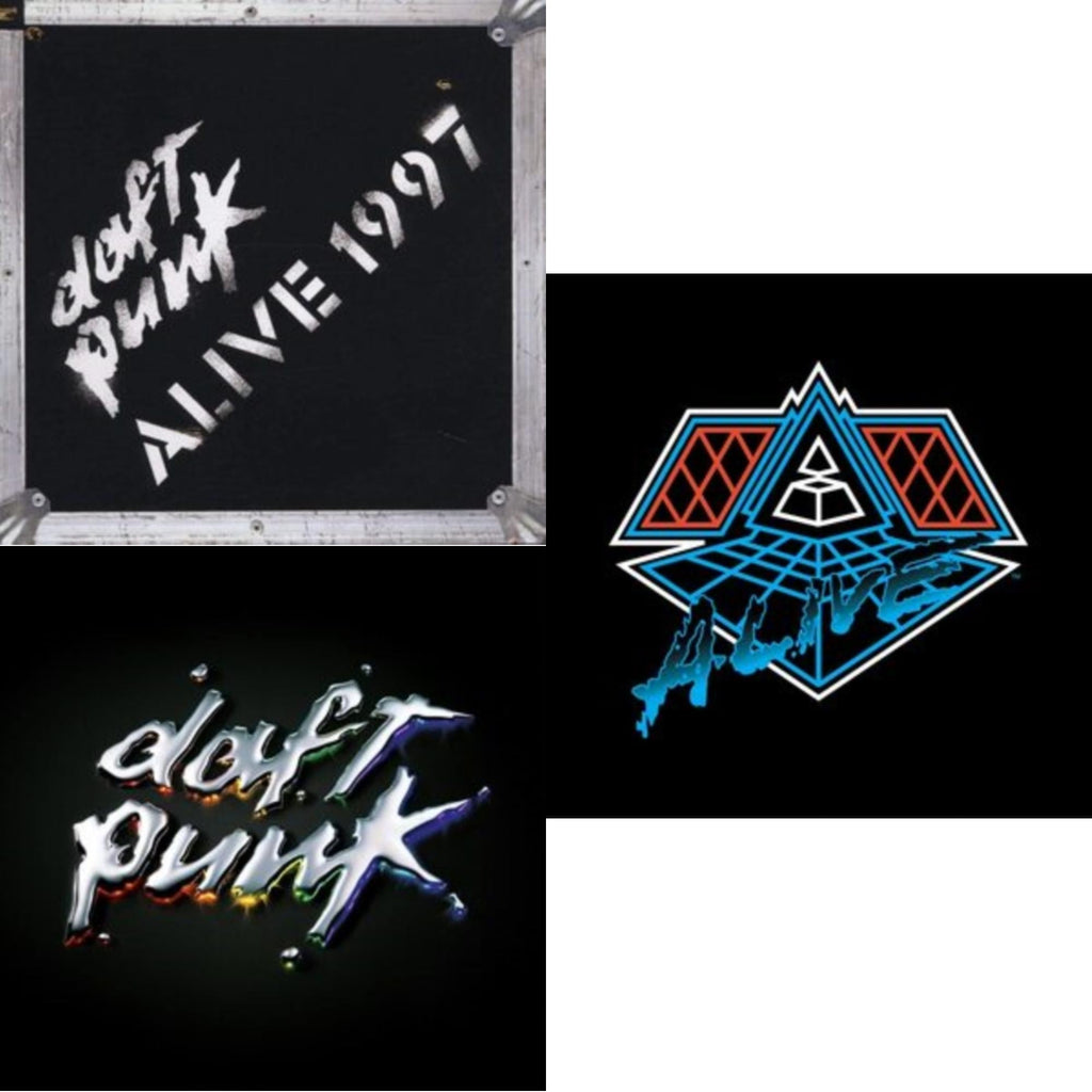 Daft Punk - Alive 2007 (2LP) & Discovery & Alive 1997