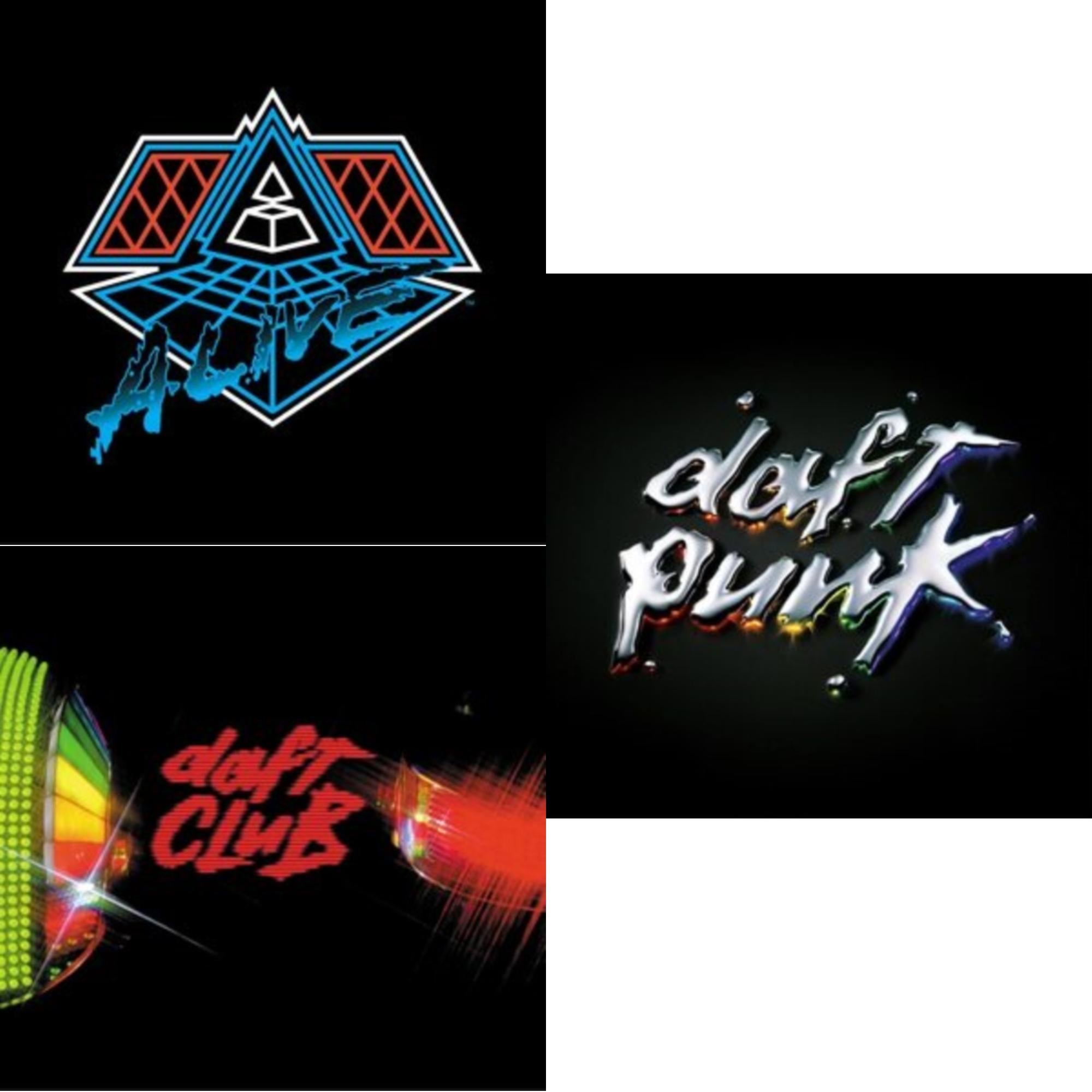 Daft Punk - Daft Club (2LP) & Alive 2007 (2LP) & Discovery