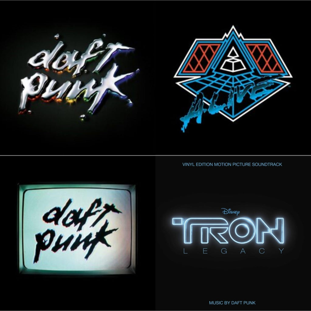 Daft Punk - Discovery & Alive 2007 (2LP) & Human After All (2LP) & Tron: Legacy Ost (2LP/180G)