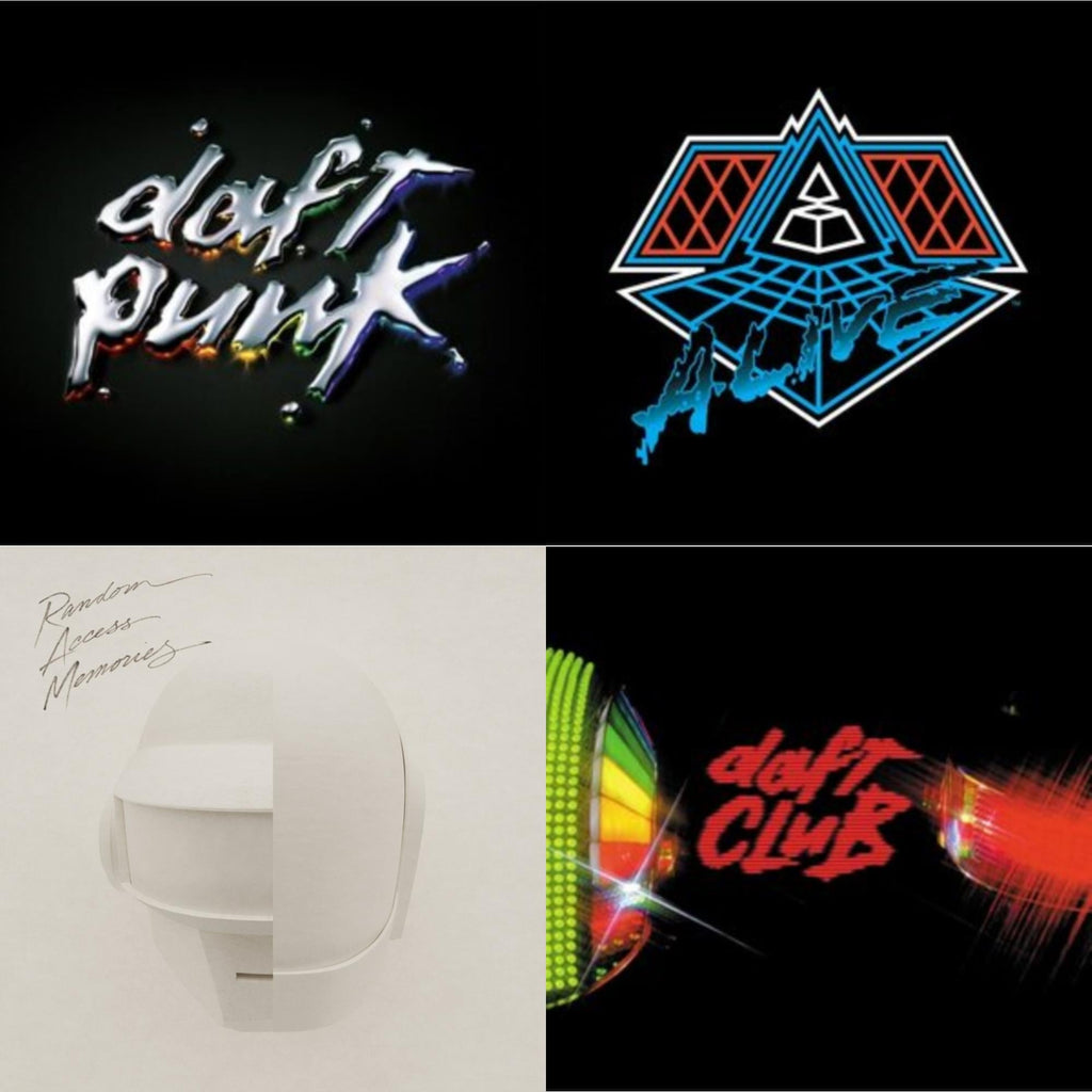 Daft Punk - Daft Club (2LP) & Alive 2007 (2LP) & Discovery & Random Access Memories (Drumless Edition) (2LP/180G)