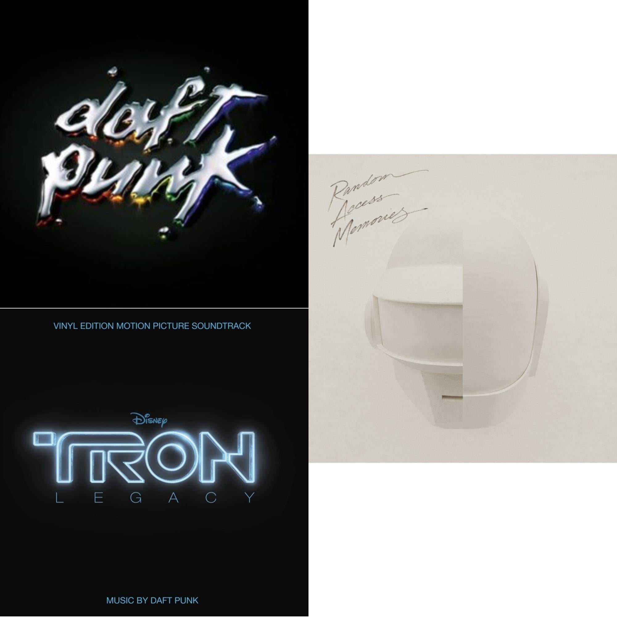 Tron: Legacy Ost (2LP/180G) & Discovery & Random Access Memories (Drumless Edition) (2LP/180G)