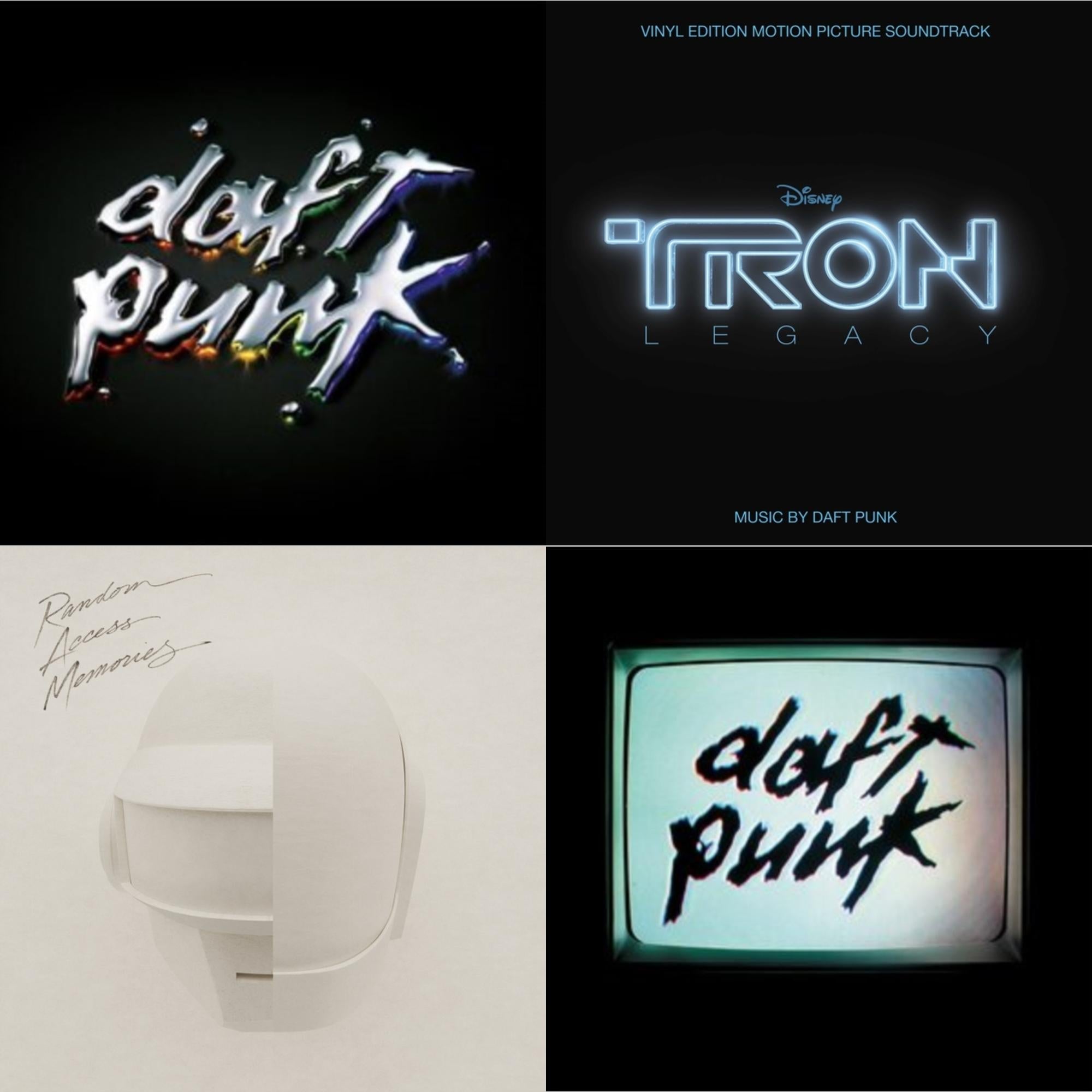 Tron: Legacy Ost (2LP/180G) & Human After All (2LP) & Discovery & Random Access Memories (Drumless Edition) (2LP/180G)