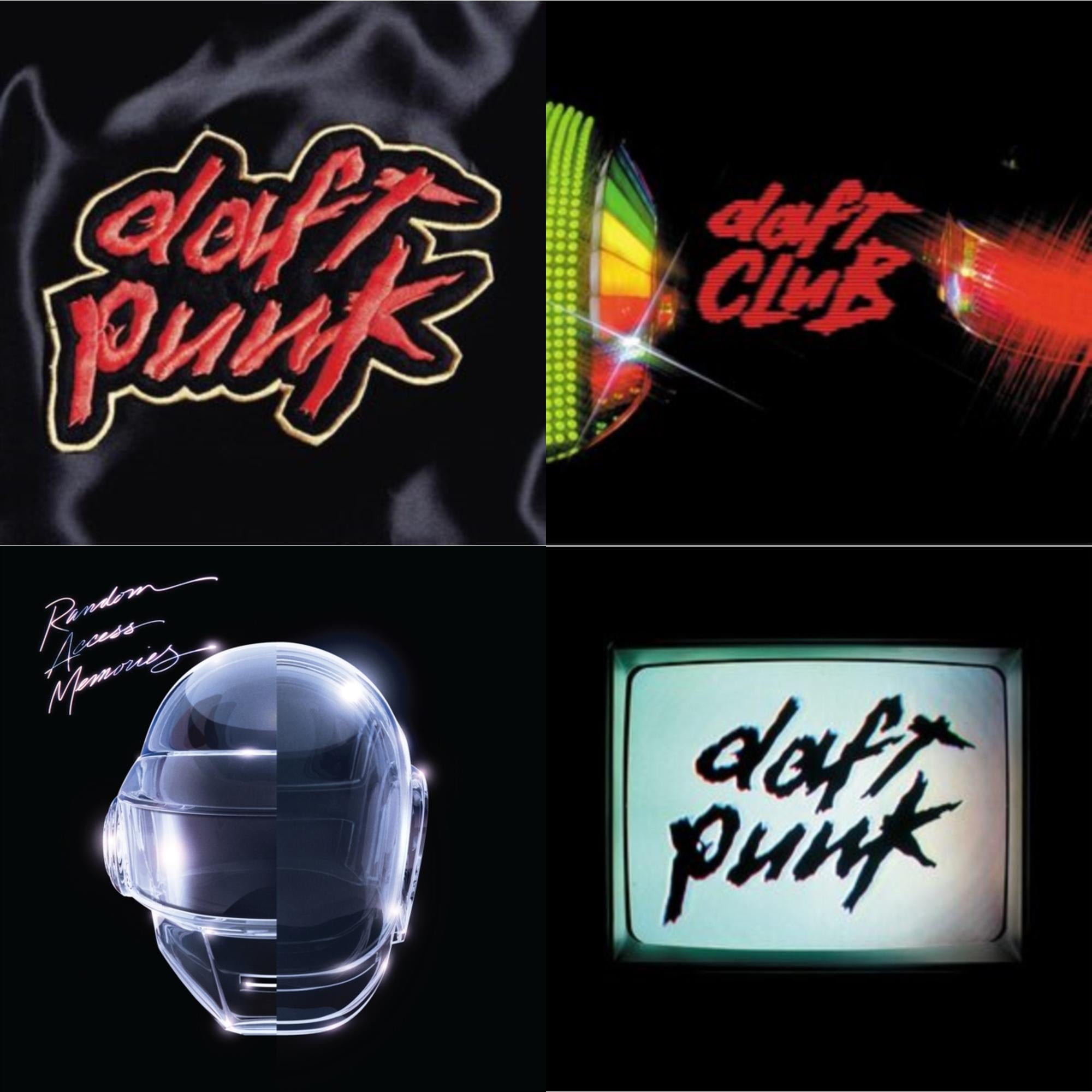 Daft Punk - Daft Club (2LP) & Human After All (2LP) & Homework & Random Access Memories (10Th Anniversary Edition/180G/3LP)