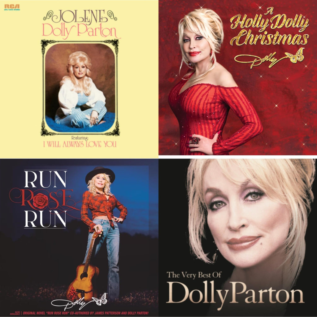 Dolly Parton - Holly Dolly Christmas (Ultimate Deluxe Edition) & Jolene (140G/Dl Insert) & Run Rose Run & Very Best Of Dolly Parton (2LP)