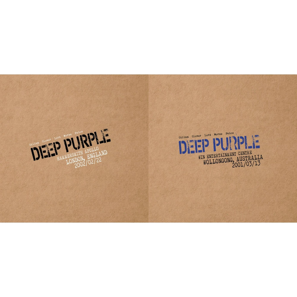 Deep Purple - Live In London 2002 (3LP/Import) & Live In Wollongong 2001 (3LP/Import)