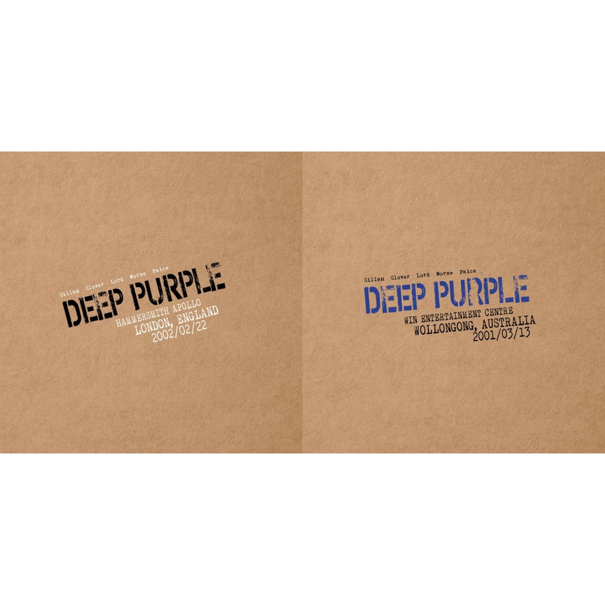 Deep Purple - Live In London 2002 (3LP/Import) & Live In Wollongong 2001 (3LP/Import)