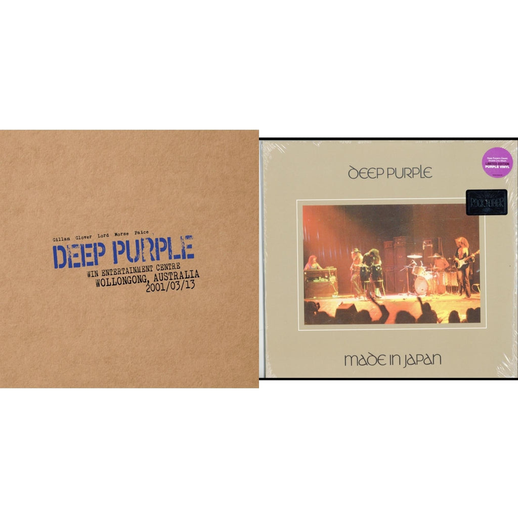 Live In Wollongong 2001 (3LP/Import) & Made In Japan (2LP/Purple Vinyl) (Rocktober)