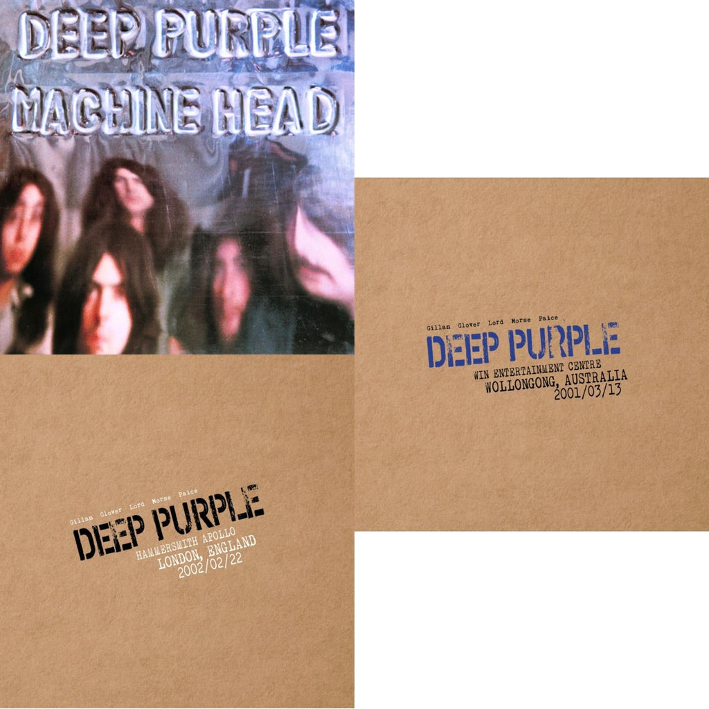 Machine Head & Live In Wollongong 2001 (3LP/Import) & Live In London 2002 (3LP/Import)