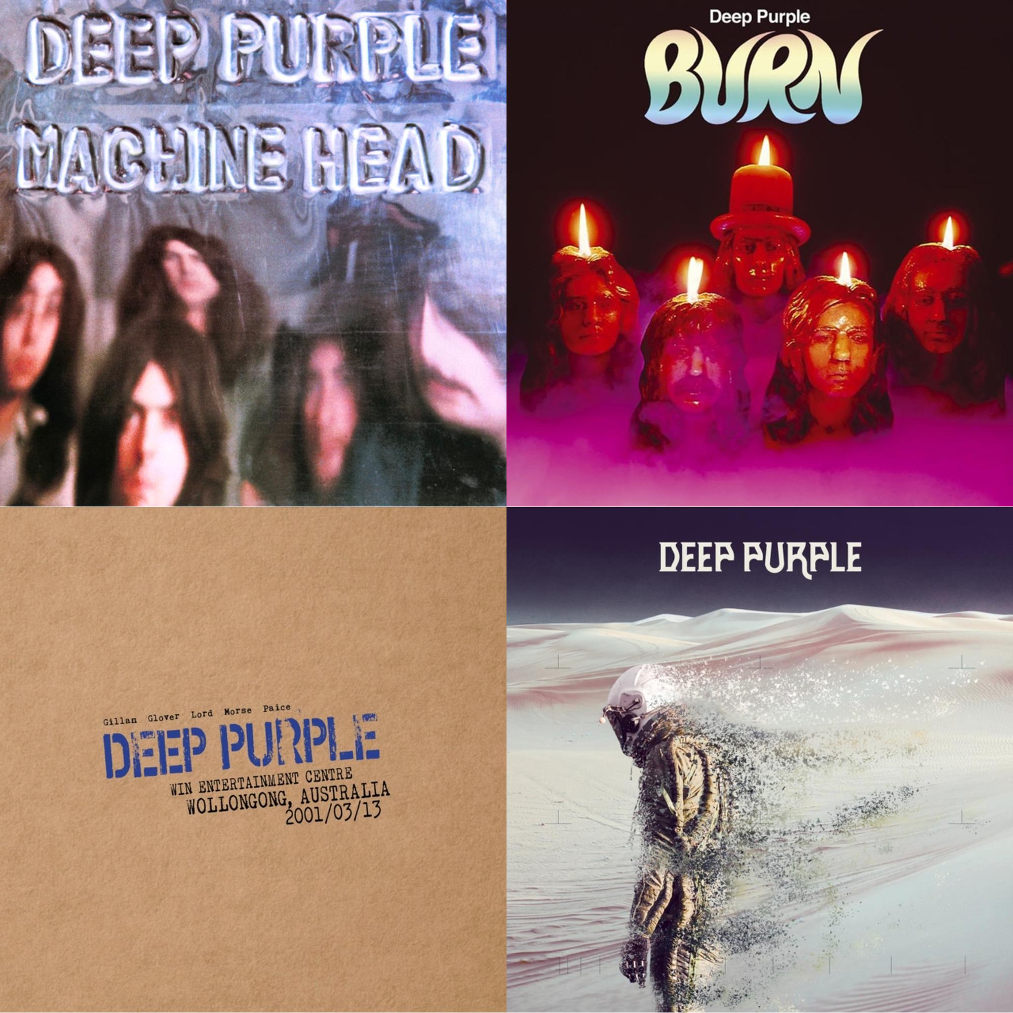 Machine Head & Live In Wollongong 2001 (3LP/Import) & Whoosh! (2LP/Gatefold) & Burn (Purple LP Vinyl) (Rocktober)