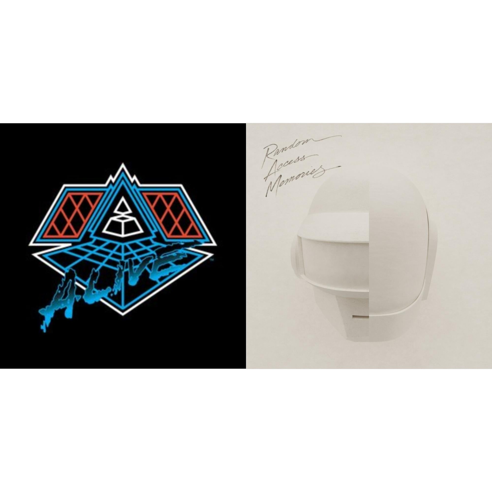 Daft Punk - Alive 2007 (2LP) & Random Access Memories (Drumless Edition) (2LP/180G)