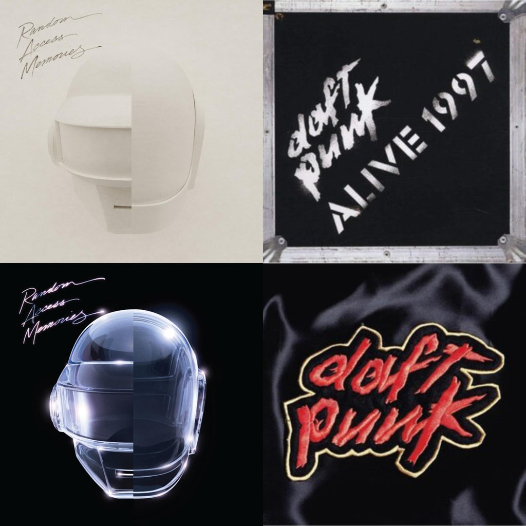 Daft Punk - Homework & Alive 1997 & Random Access Memories (10Th Anniversary Edition/180G/3LP) & Random Access Memories (Drumless Edition) (2LP/180G)