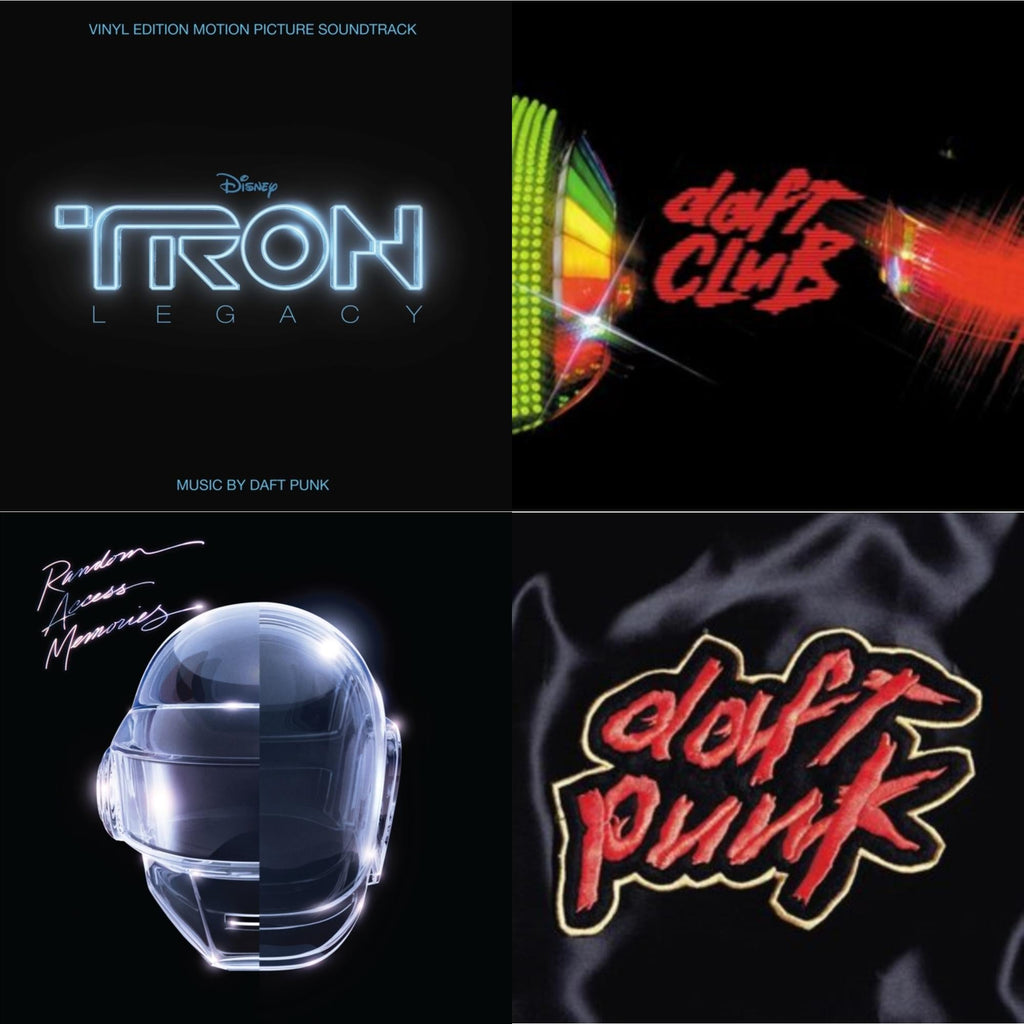 Daft Punk - Tron: Legacy Ost (2LP/180G) & Daft Club (2LP) & Homework & Random Access Memories (10Th Anniversary Edition/180G/3LP)