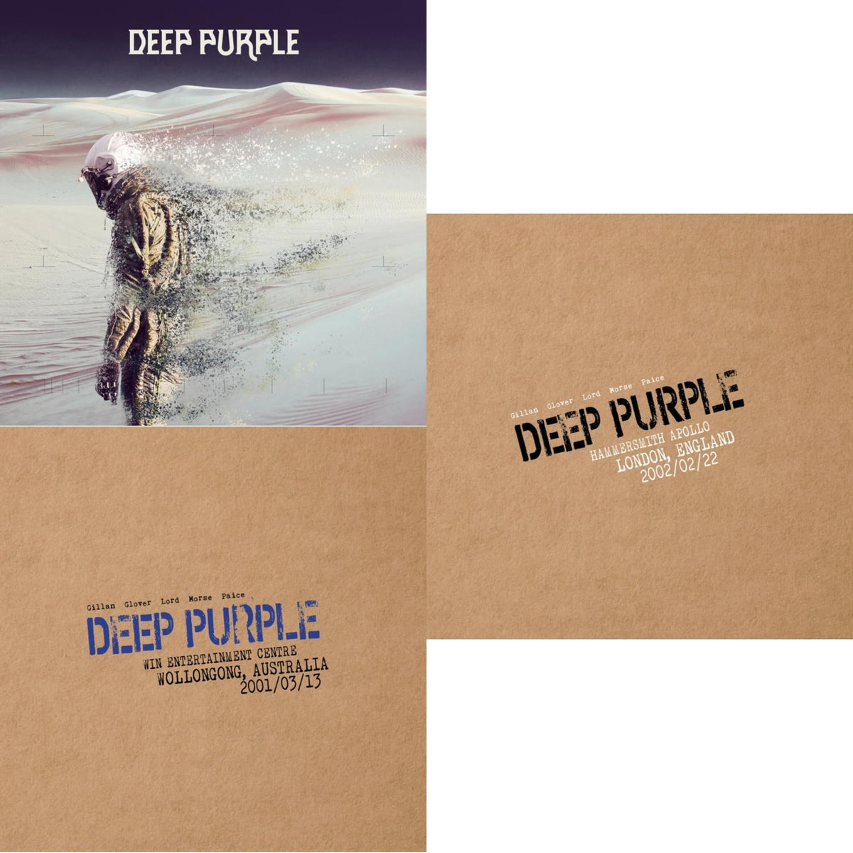 Deep Purple - Whoosh! (2LP/Gatefold) & Live In Wollongong 2001 (3LP/Import) & Live In London 2002 (3LP/Import)