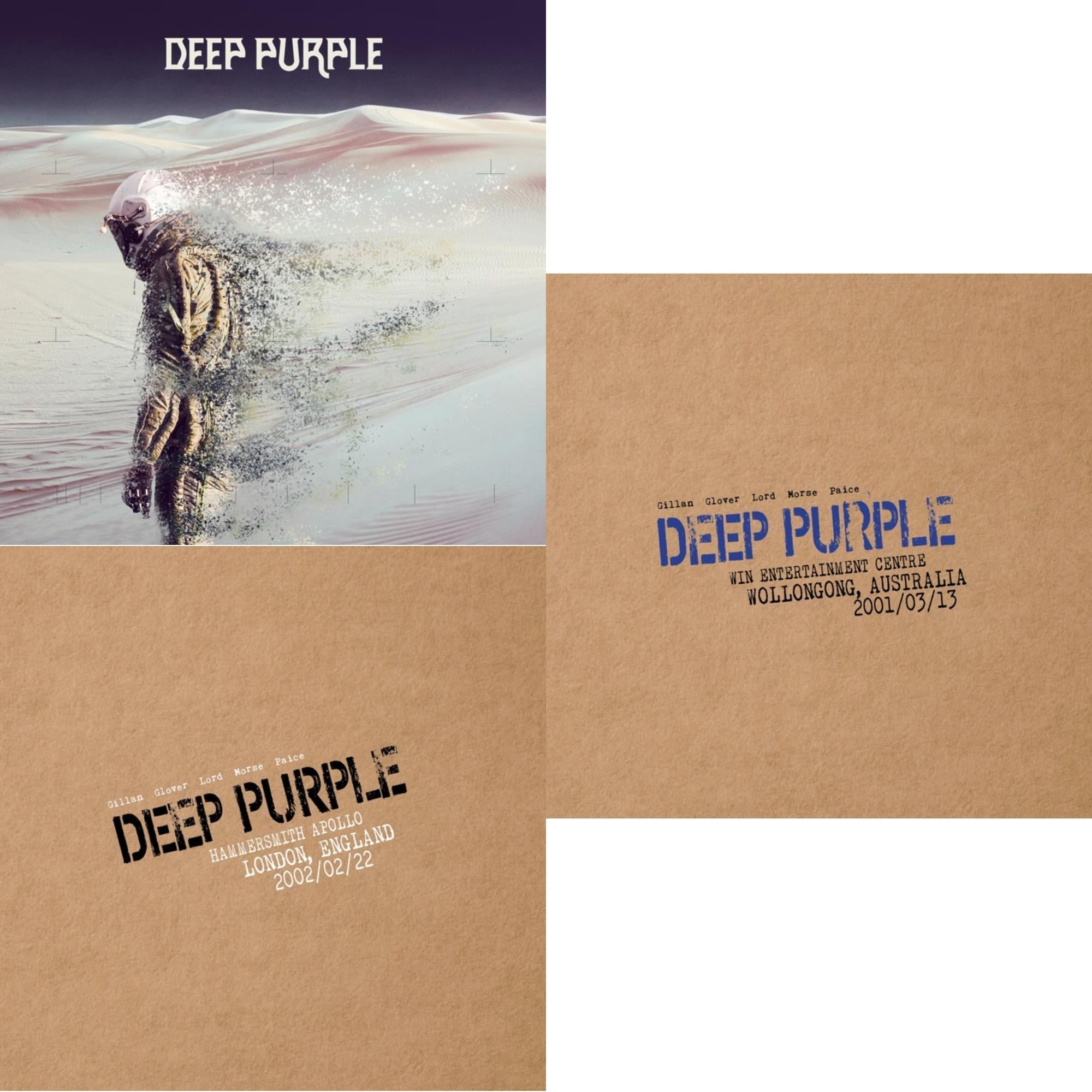 Deep Purple - Whoosh! (2LP/Gatefold) & Live In London 2002 (3LP/Import) & Live In Wollongong 2001 (3LP/Import)