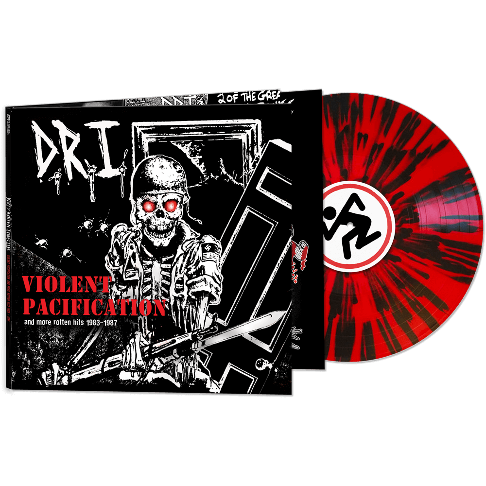 D.R.I. - Violent Pacification & More Rotten Hits 1983-1987 [Red & Black Splatter]