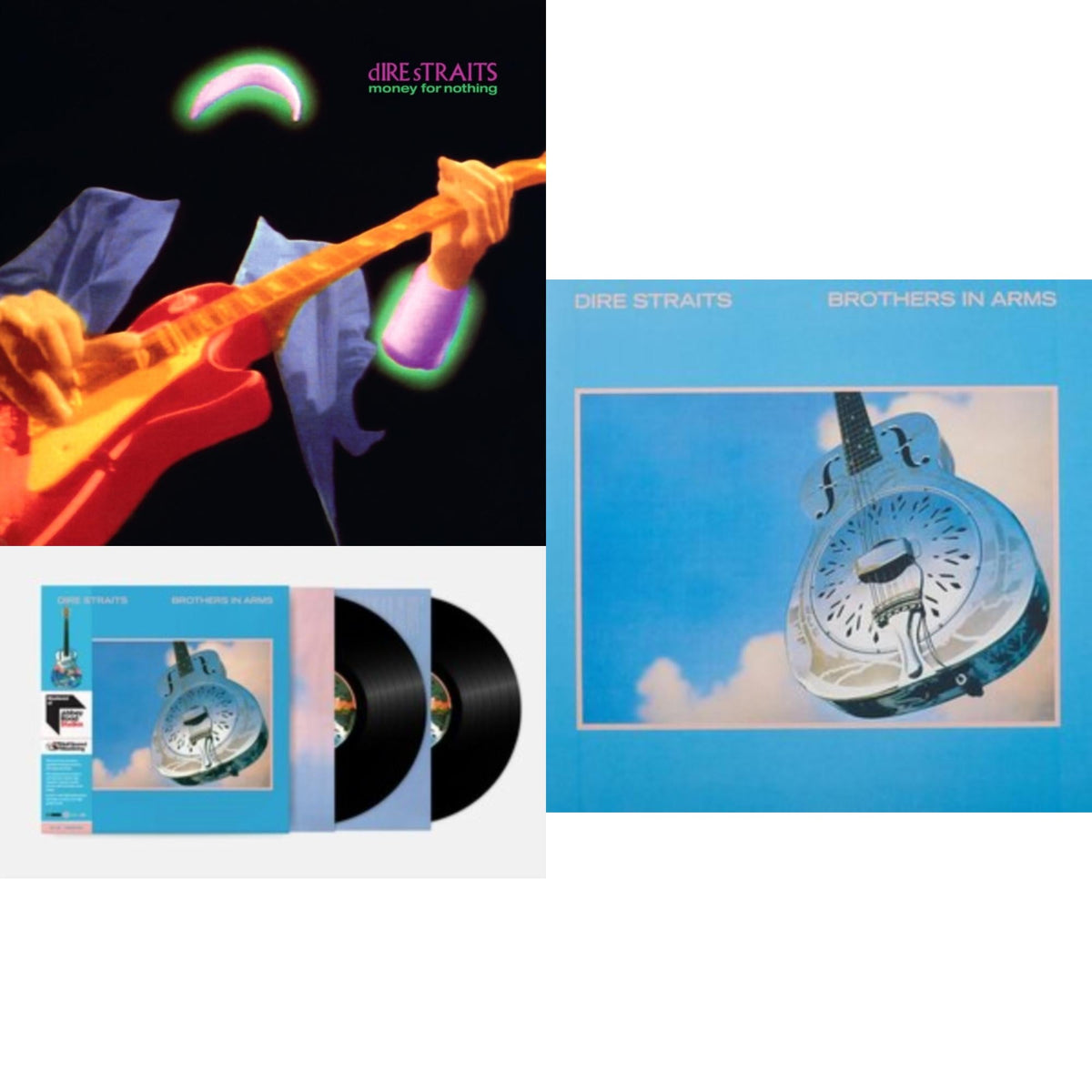 Money For Nothing (Remaster/2LP/Green Vinyl) (Syeor) & Brothers In Arms (Half Speed Master) & Brothers In Arms (2LP/180G) (Syeor)