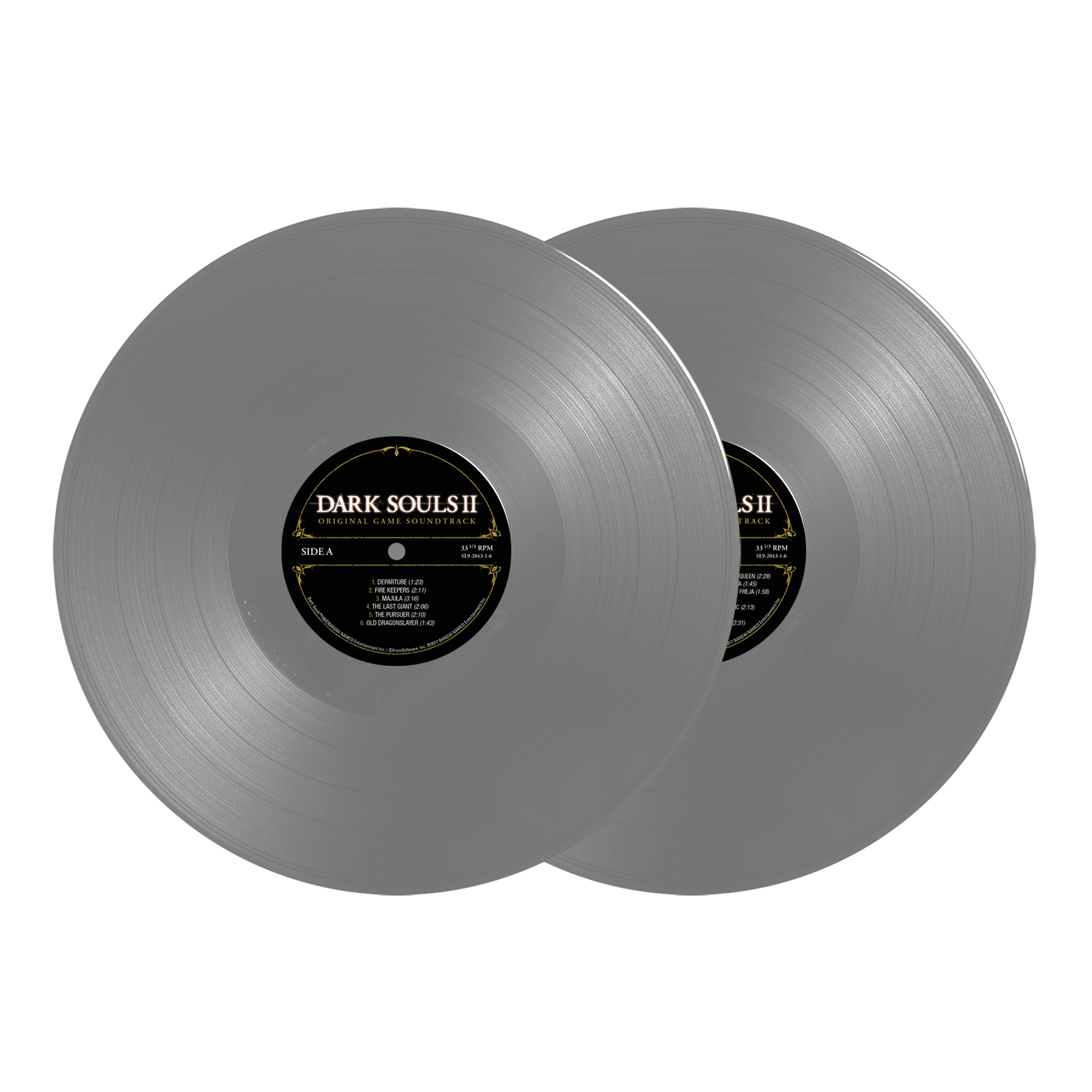 Dark Souls II: Original Game Soundtrack (2LP Metallic SIlver Limited Exclusive)  Vinyl Record