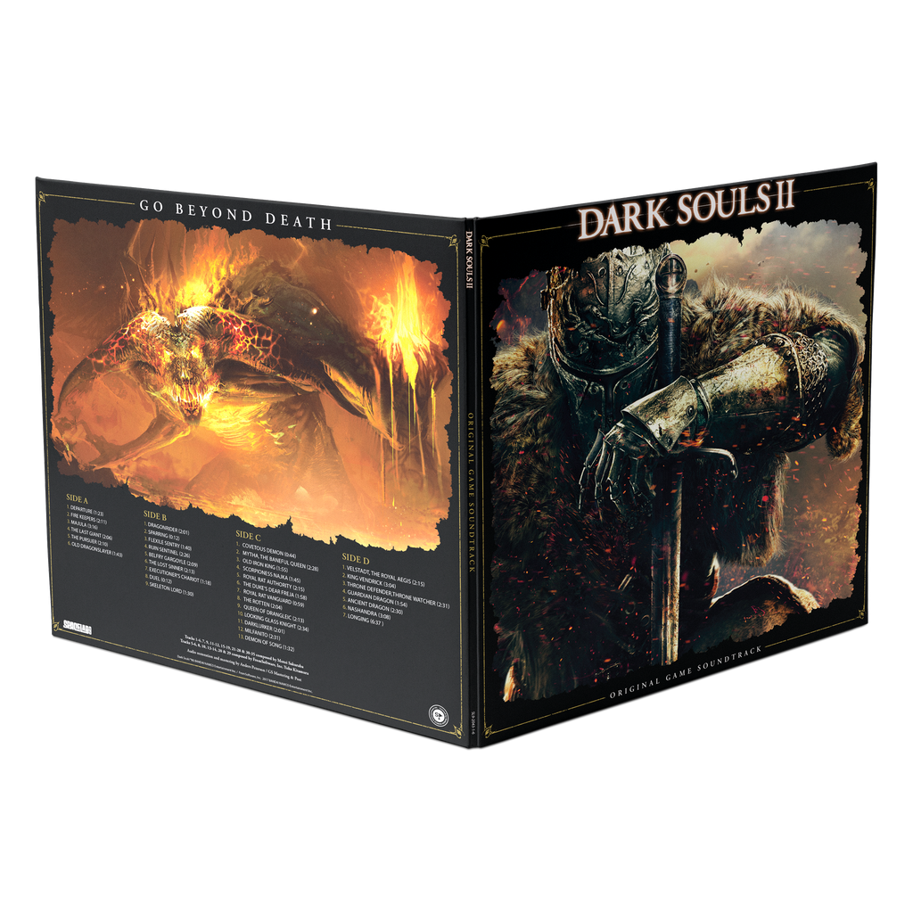 Dark Souls II: Original Game Soundtrack (2LP Metallic SIlver Limited Exclusive)  Vinyl Record