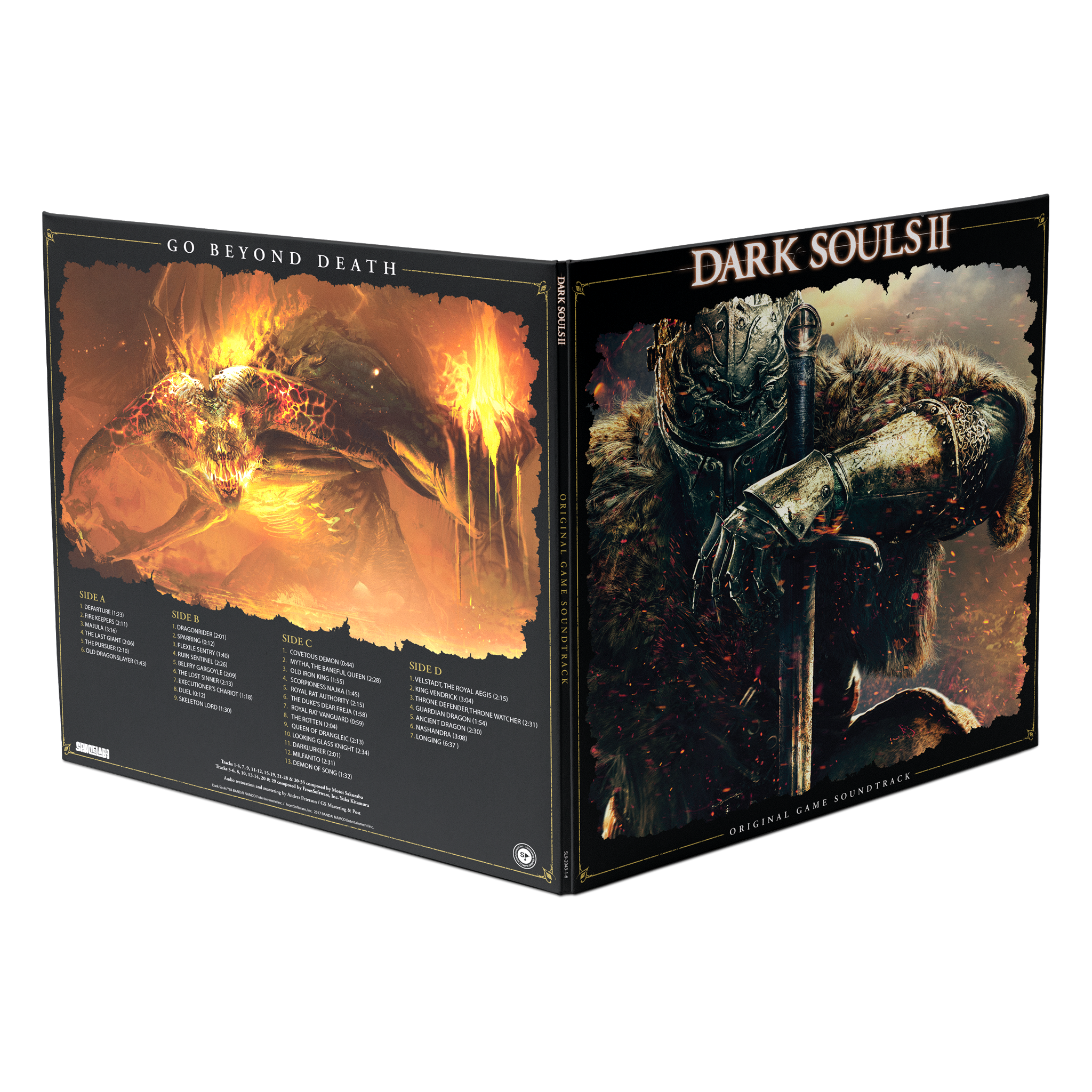 Dark Souls II: Original Game Soundtrack (2LP Metallic SIlver Limited Exclusive)  Vinyl Record