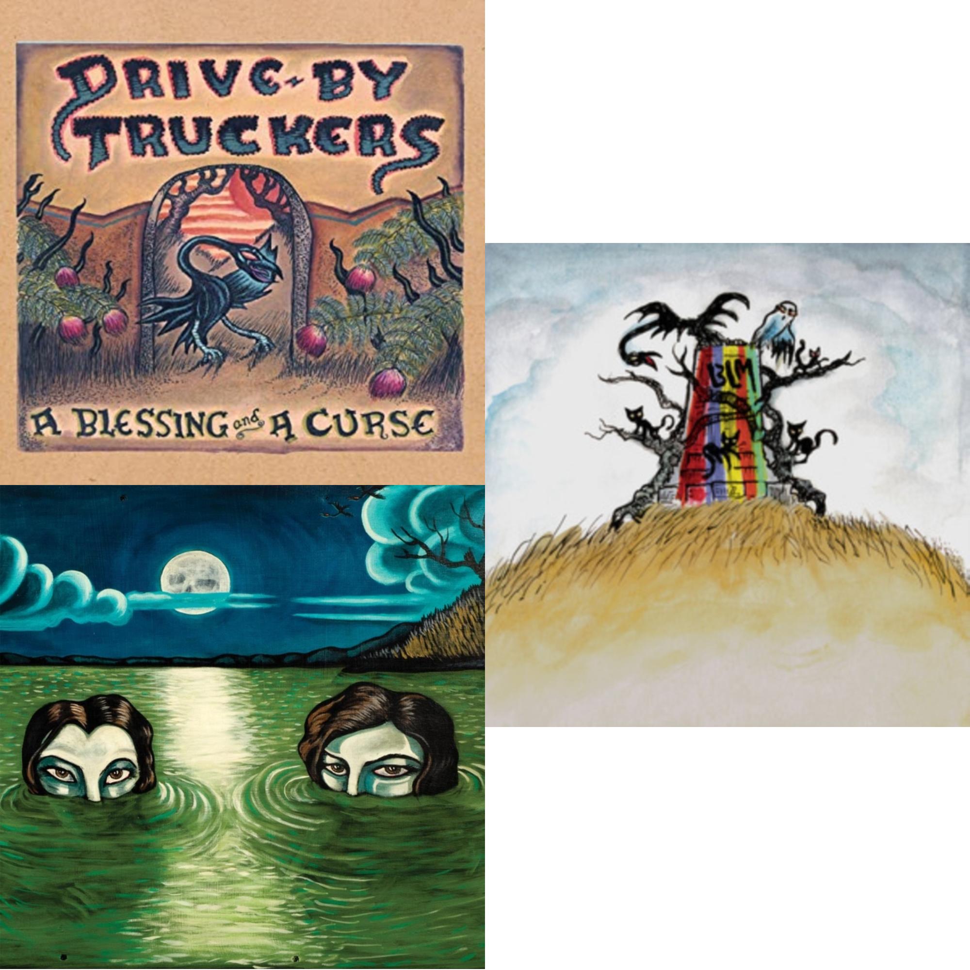Blessing & A Curse (Clear With Purple Splatter LP Vinyl/Limited Edition/180G) & New Ok (Red LP Vinyl) & English Oceans (10-Year Edition) (2LP/Sea-Glass Blue W/ D-Side Etching)