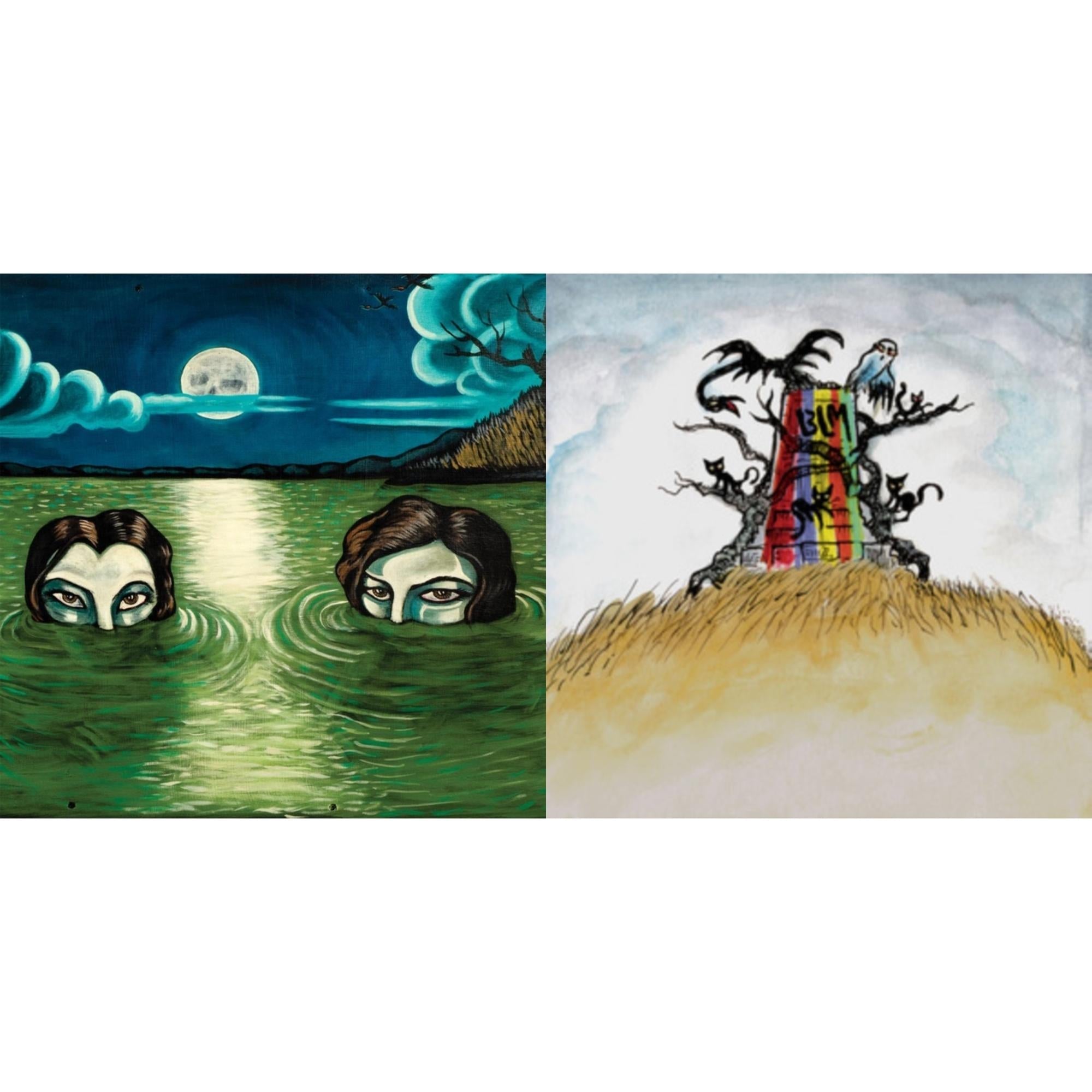 Drive-By Truckers - English Oceans (10-Year Edition) (2LP/Sea-Glass Blue W/ D-Side Etching) & New Ok (Red LP Vinyl)