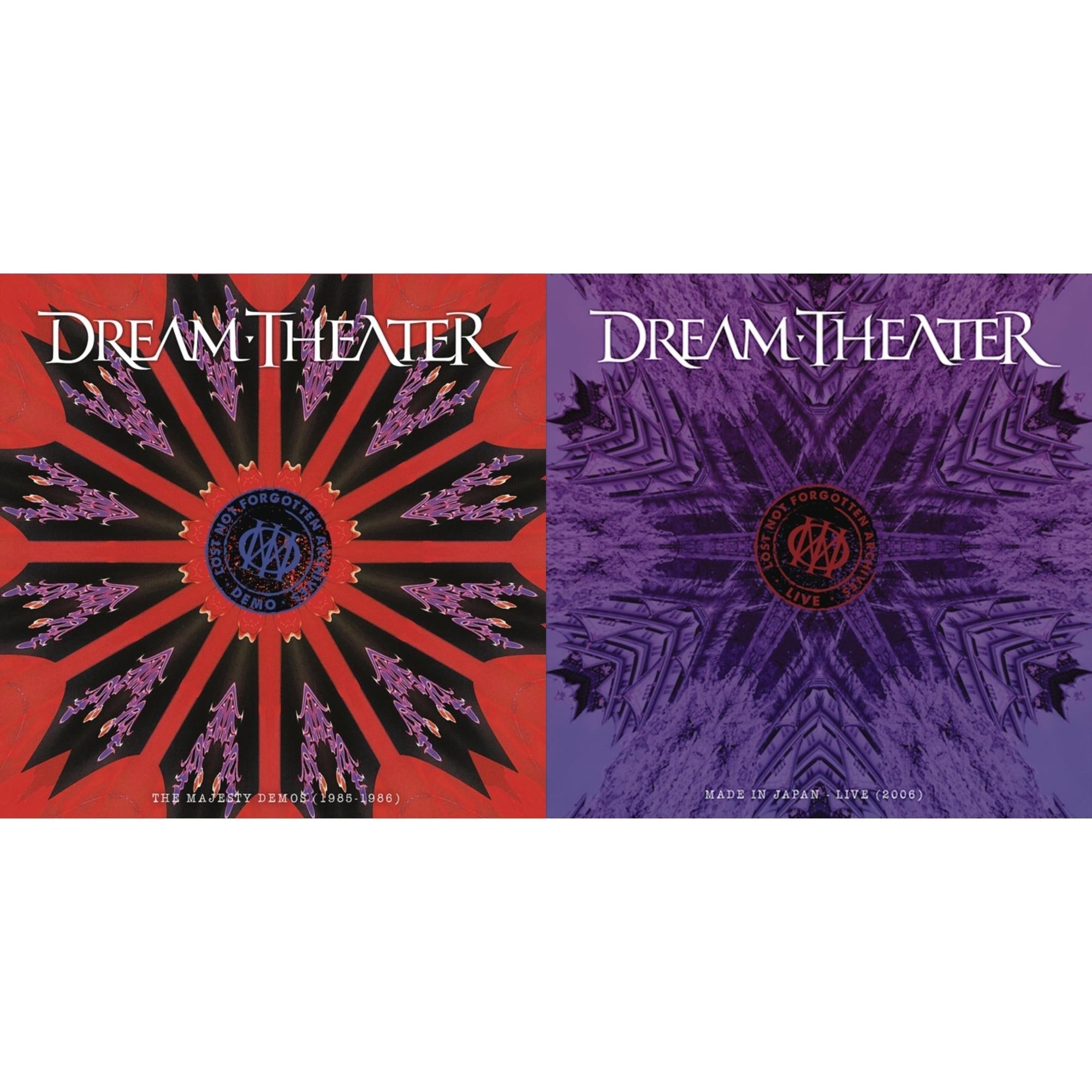 Dream Theater - Lost Not Forgotten Archives: The Majesty Demos (1985-1986) (2LP/CD) & Lost Not Forgotten Archives: Made In Japan - Live (2006) (2LP/CD)