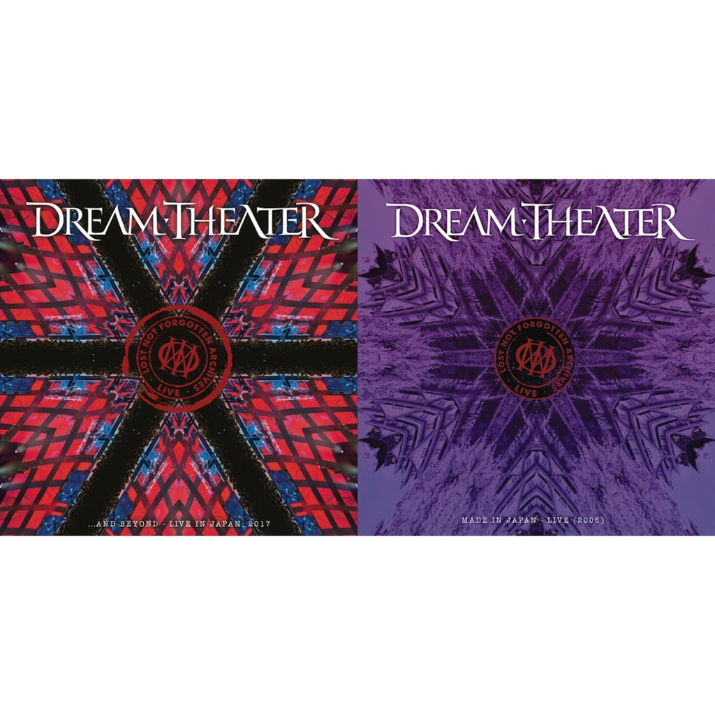 Dream Theater - Lost Not Forgotten Archives: ... & Beyond - Live In Japan, 2017 (2LP/CD) & Lost Not Forgotten Archives: Made In Japan - Live (2006) (2LP/CD)