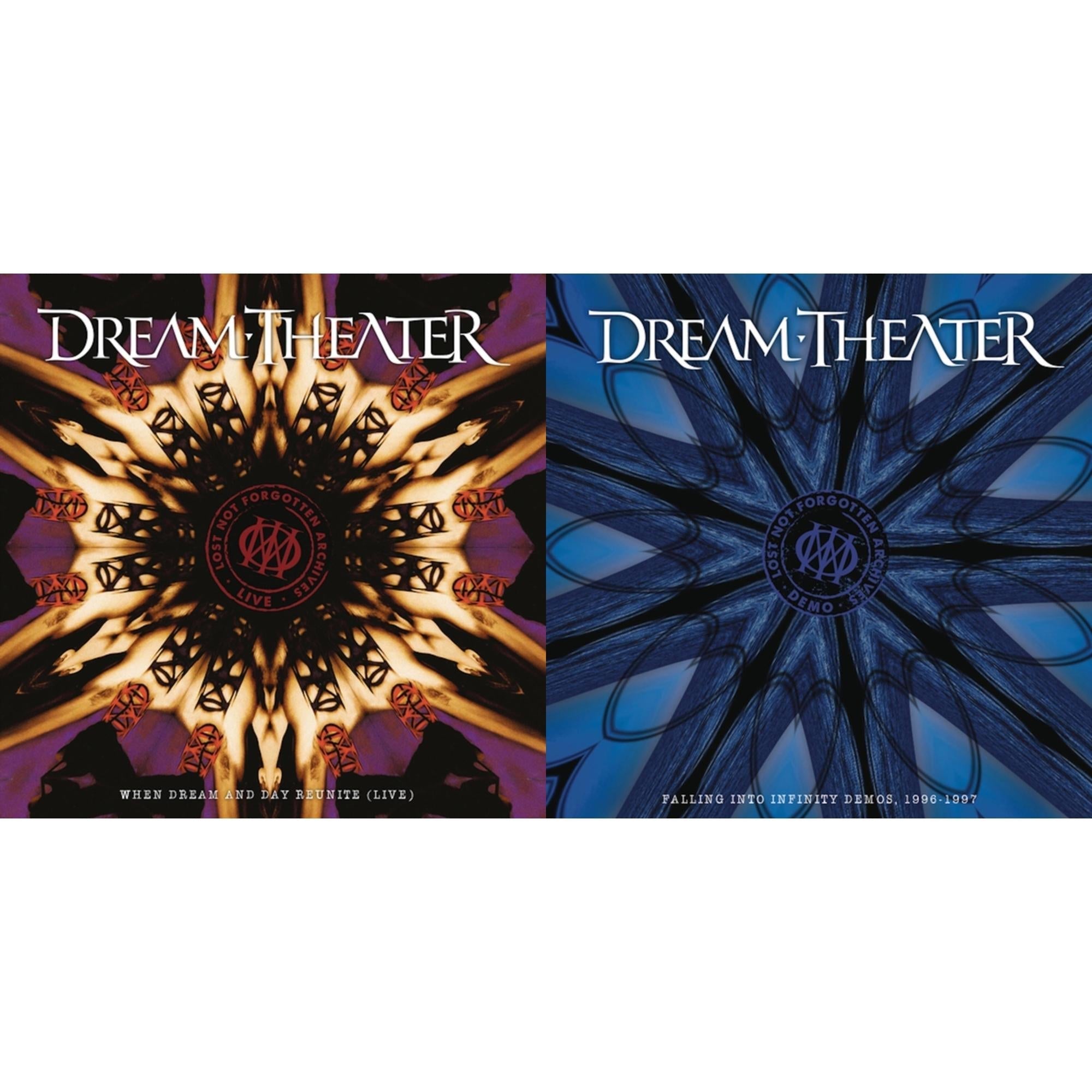 Lost Not Forgotten Archives: When Dream And Day Reunite (Live) (2LP/CD) & Lost Not Forgotten Archives: Falling Into Infinity Demos, 1996-1997 (3LP/2CD)