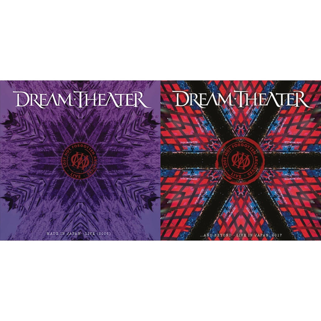 Dream Theater - Lost Not Forgotten Archives: Made In Japan - Live (2006) (2LP/CD) & Lost Not Forgotten Archives: ... & Beyond - Live In Japan, 2017 (2LP/CD)
