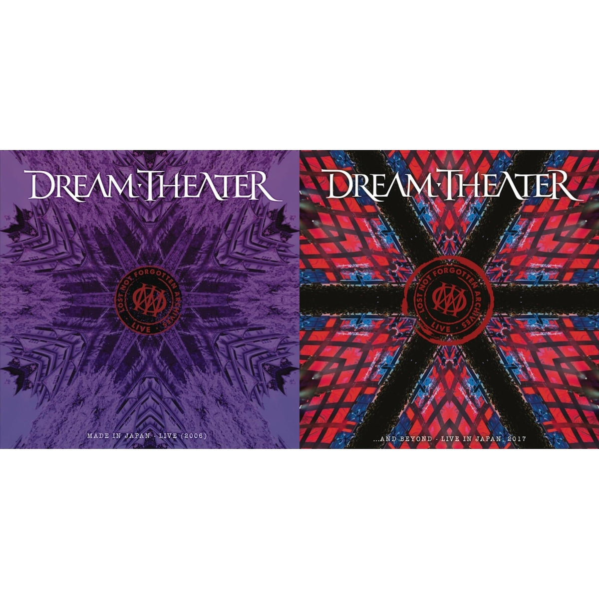 Dream Theater - Lost Not Forgotten Archives: Made In Japan - Live (2006) (2LP/CD) & Lost Not Forgotten Archives: ... & Beyond - Live In Japan, 2017 (2LP/CD)