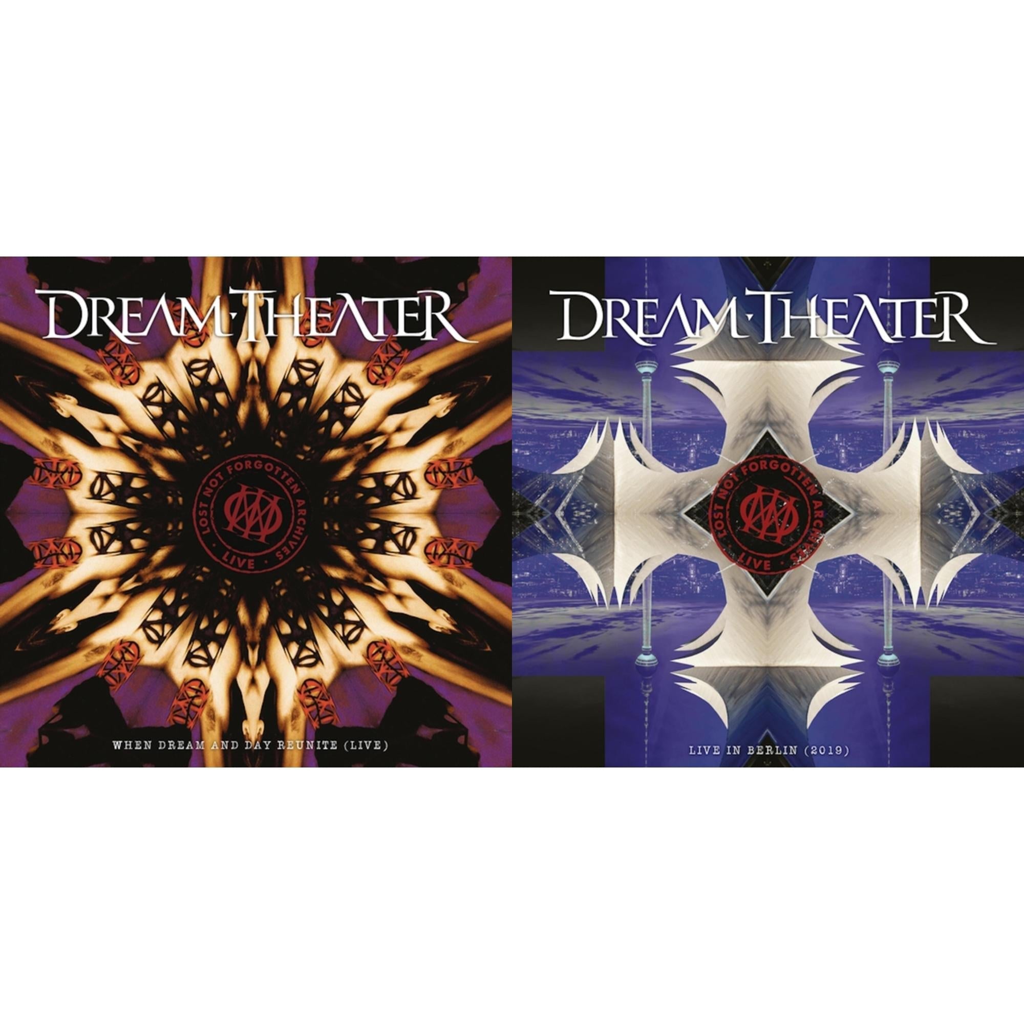 Dream Theater - Lost Not Forgotten Archives: When Dream And Day Reunite (Live) & Lost Not Forgotten Archives: Live In Berlin (2019) - CD Bundle