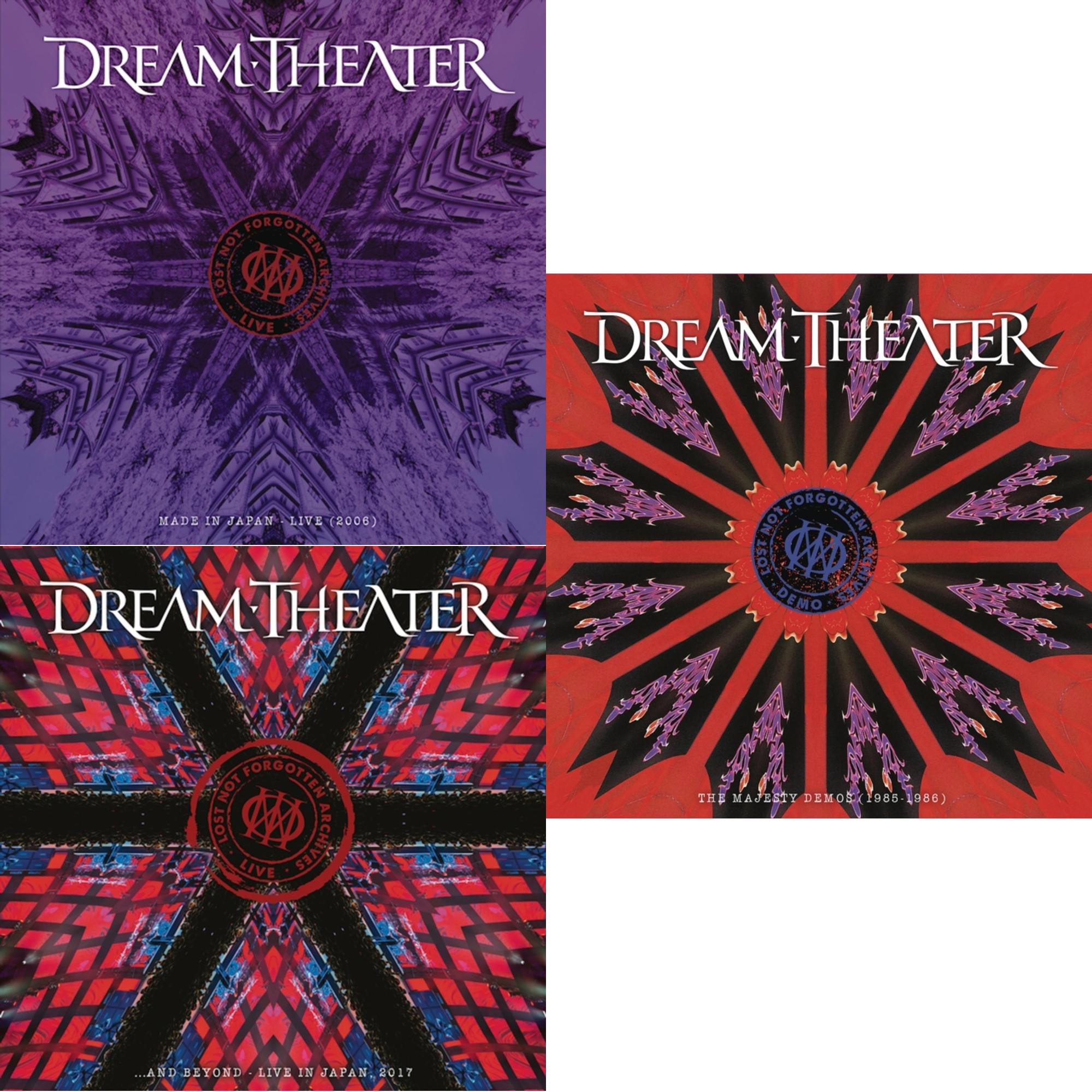 Lost Not Forgotten Archives: The Majesty Demos (1985-1986) (2LP/CD) & Lost Not Forgotten Archives: ... & Beyond - Live In Japan, 2017 (2LP/CD) & Lost Not Forgotten Archives: Made In Japan - Live (2006) (2LP/CD)