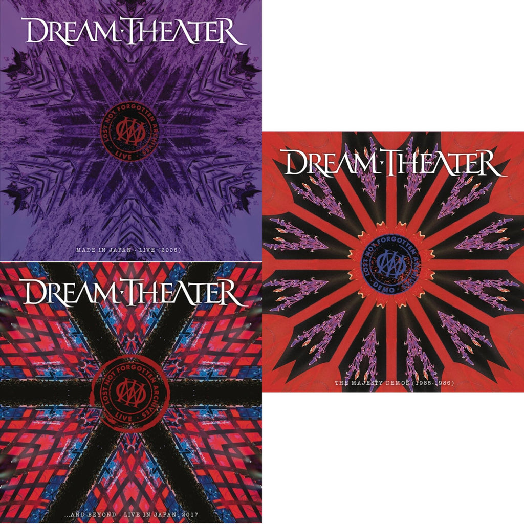 Lost Not Forgotten Archives: The Majesty Demos (1985-1986) (2LP/CD) & Lost Not Forgotten Archives: ... & Beyond - Live In Japan, 2017 (2LP/CD) & Lost Not Forgotten Archives: Made In Japan - Live (2006) (2LP/CD)