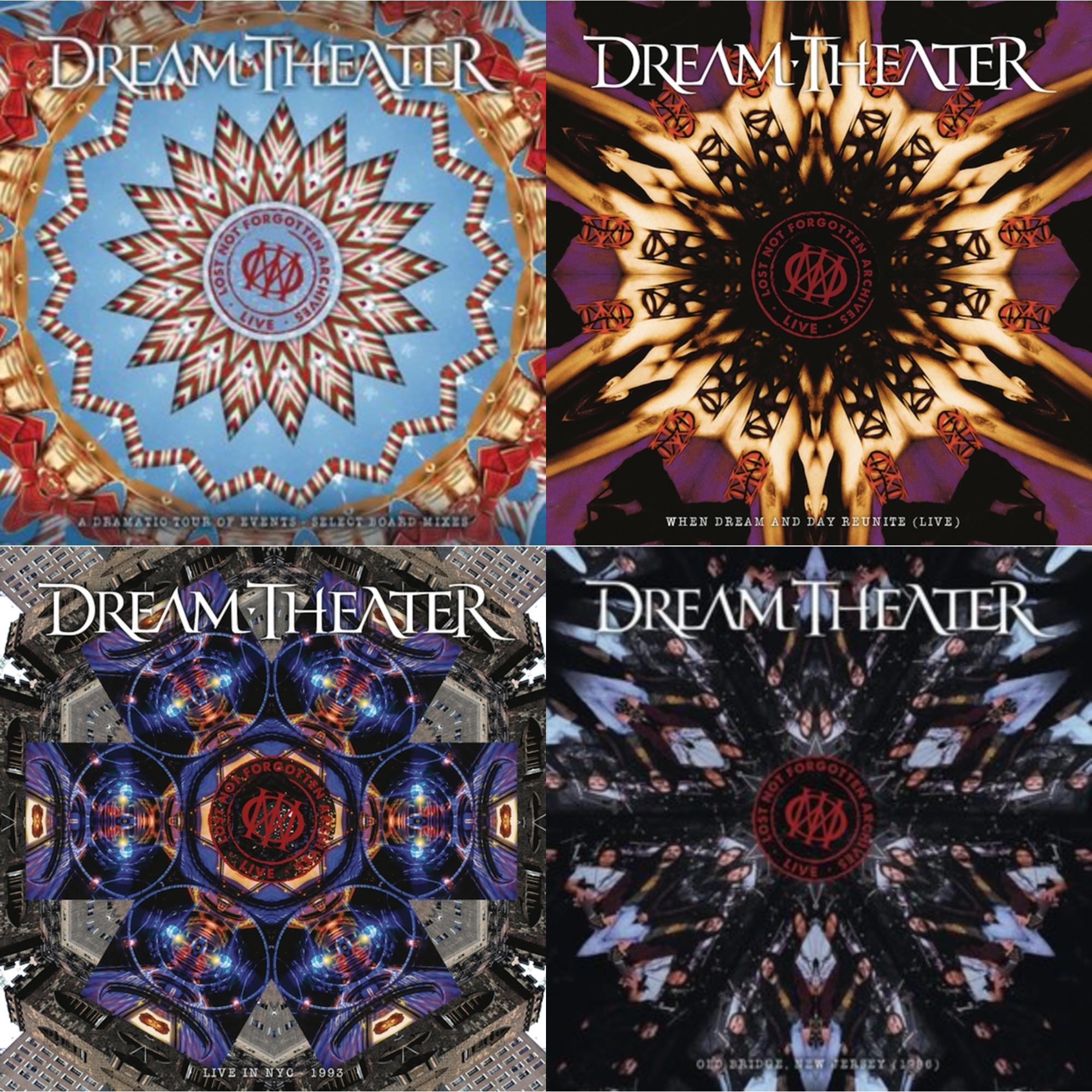 Dream Theater - Lost Not Forgotten Archives: A Dramatic Tour Of Events (3LP/2CD/180G/Gatefold/Import) & Lost Not Forgotten Archives: When Dream And Day Reunite (Live) (2LP/CD) & Lost Not Forgotten Archives: Live In Nyc - 1993 (3LP/2CD) & Lost Not