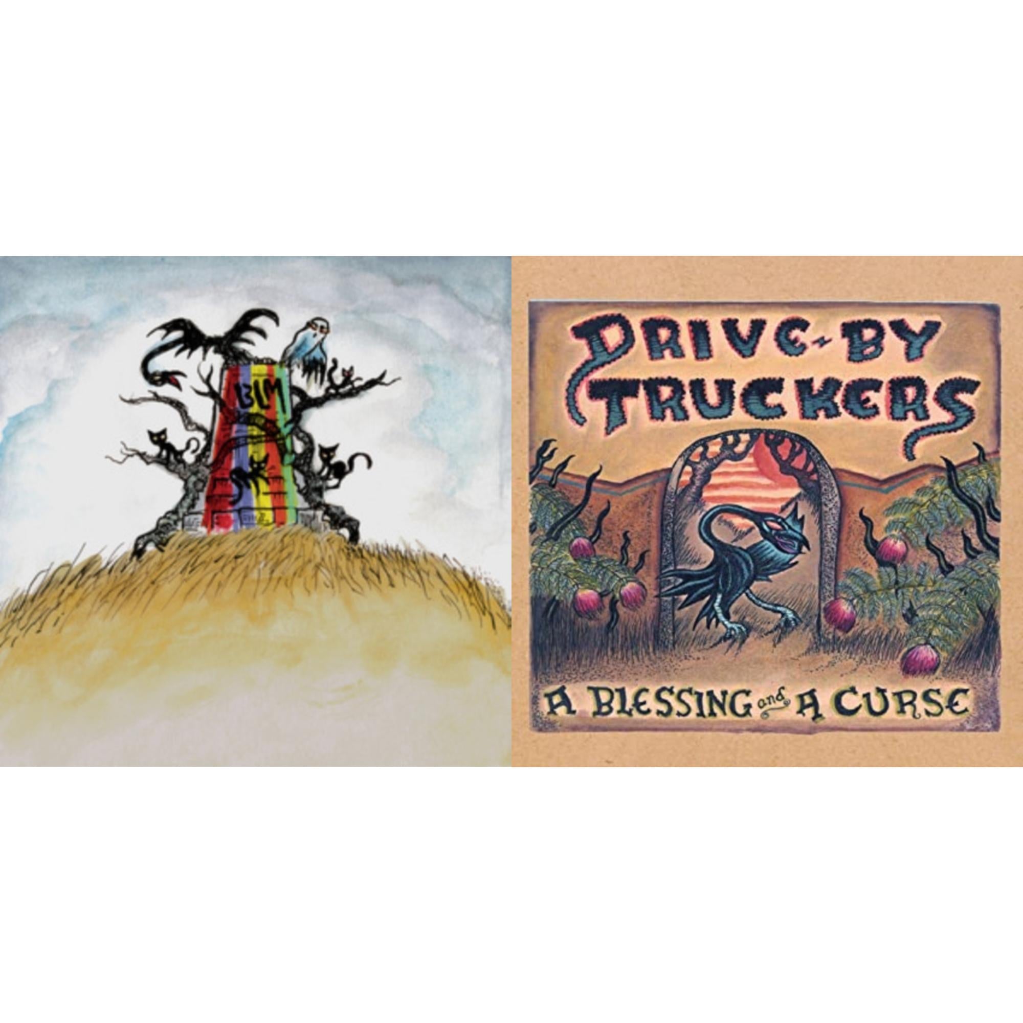 Drive-By Truckers - New Ok (Red LP Vinyl) & Blessing & A Curse (Clear With Purple Splatter LP Vinyl/Limited Edition/180G)