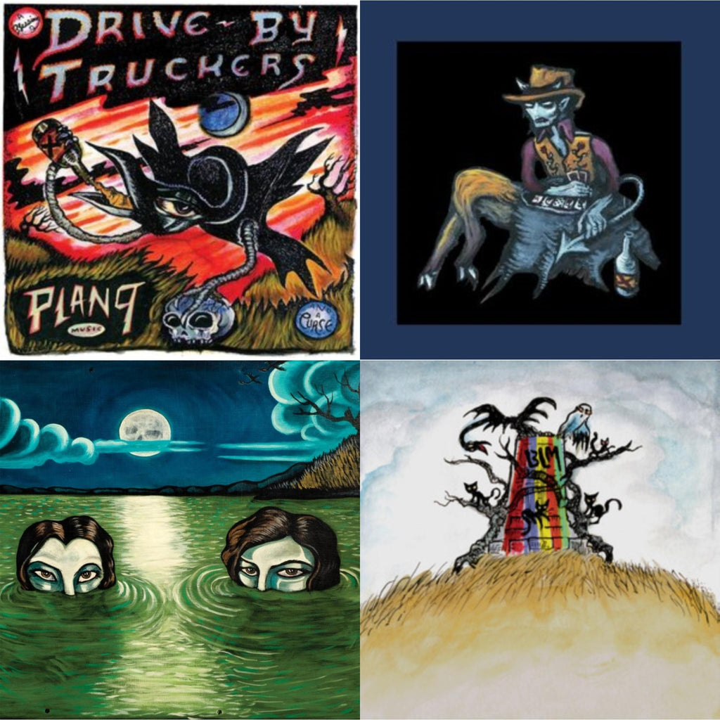 Plan 9 Records July 13, 2006 (3LP) & Complete Dirty South (Reposado Color Vinyl/2LP) & New Ok (Red LP Vinyl) & English Oceans (10-Year Edition) (2LP/Sea-Glass Blue W/ D-Side Etching)
