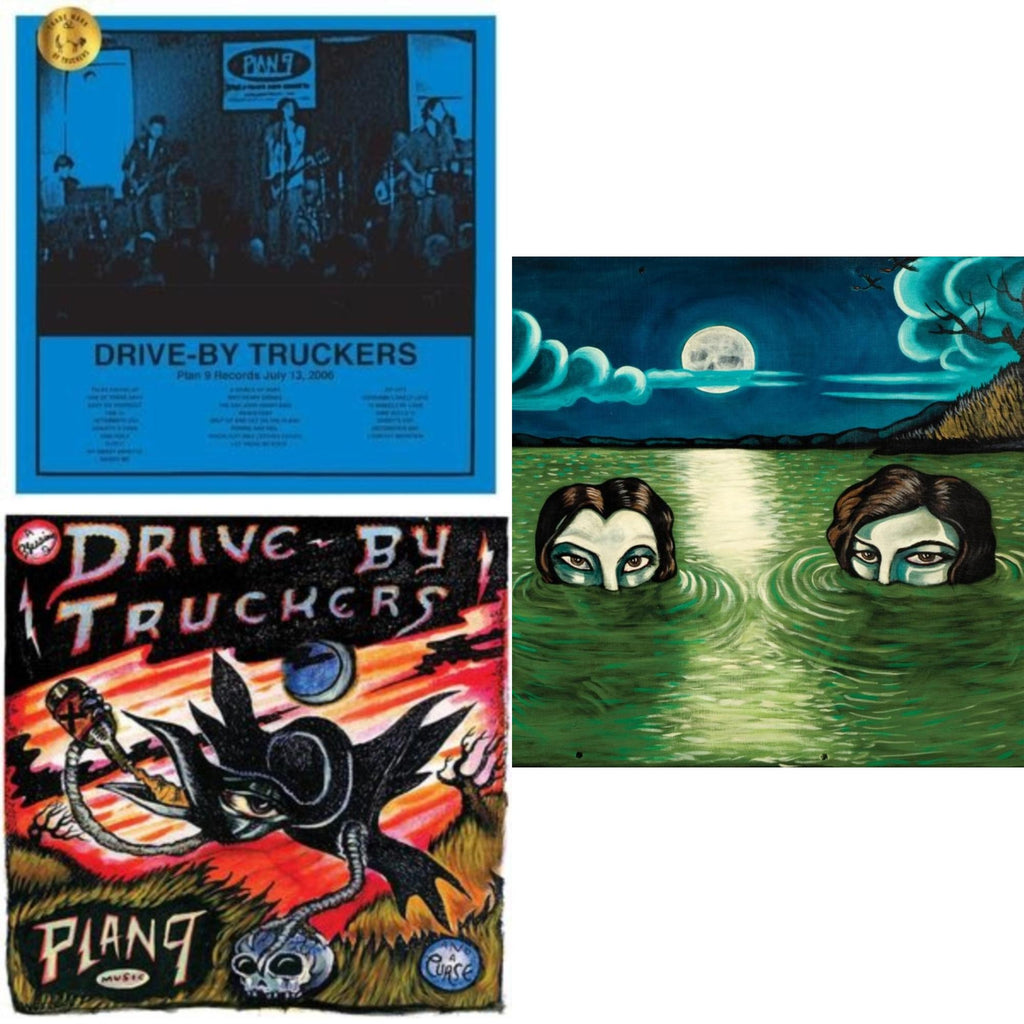 Drive-By Truckers - Plan 9 Records July 13, 2006 (3LP) & Plan 9 Records July 13, 2006 (3LP) & English Oceans (10-Year Edition) (2LP/Sea-Glass Blue W/ D-Side Etching)