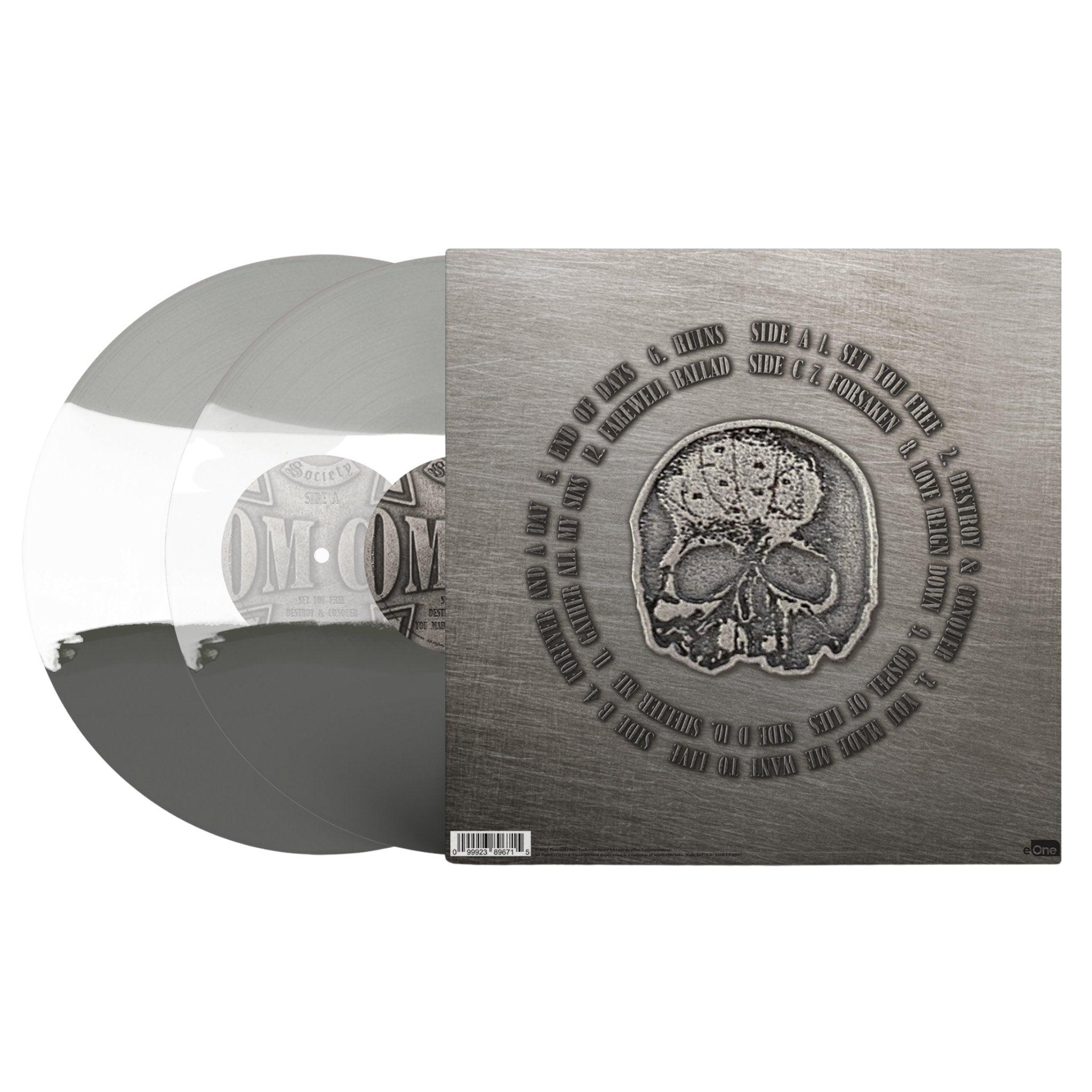 Black Label Society - Doom Crew Inc Tri-Color Stripe Disc Vinyl Record