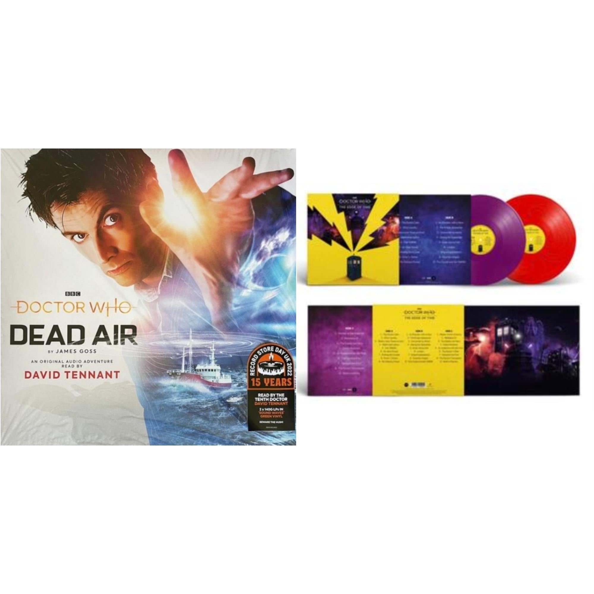Doctor Who: The Edge Of Time Original Videogame Soundtrack (140G/Red & Purple LP Vinyl) & Dead Air (140G/Waveform LP Vinyl)