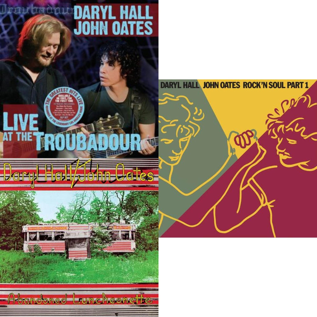 Live At The Troubadour (3LP) & Abandoned Luncheonette (Translucent Red LP Vinyl/Anniversary Edition) & Rock N Soul Part 1 (150G/Dl Card)