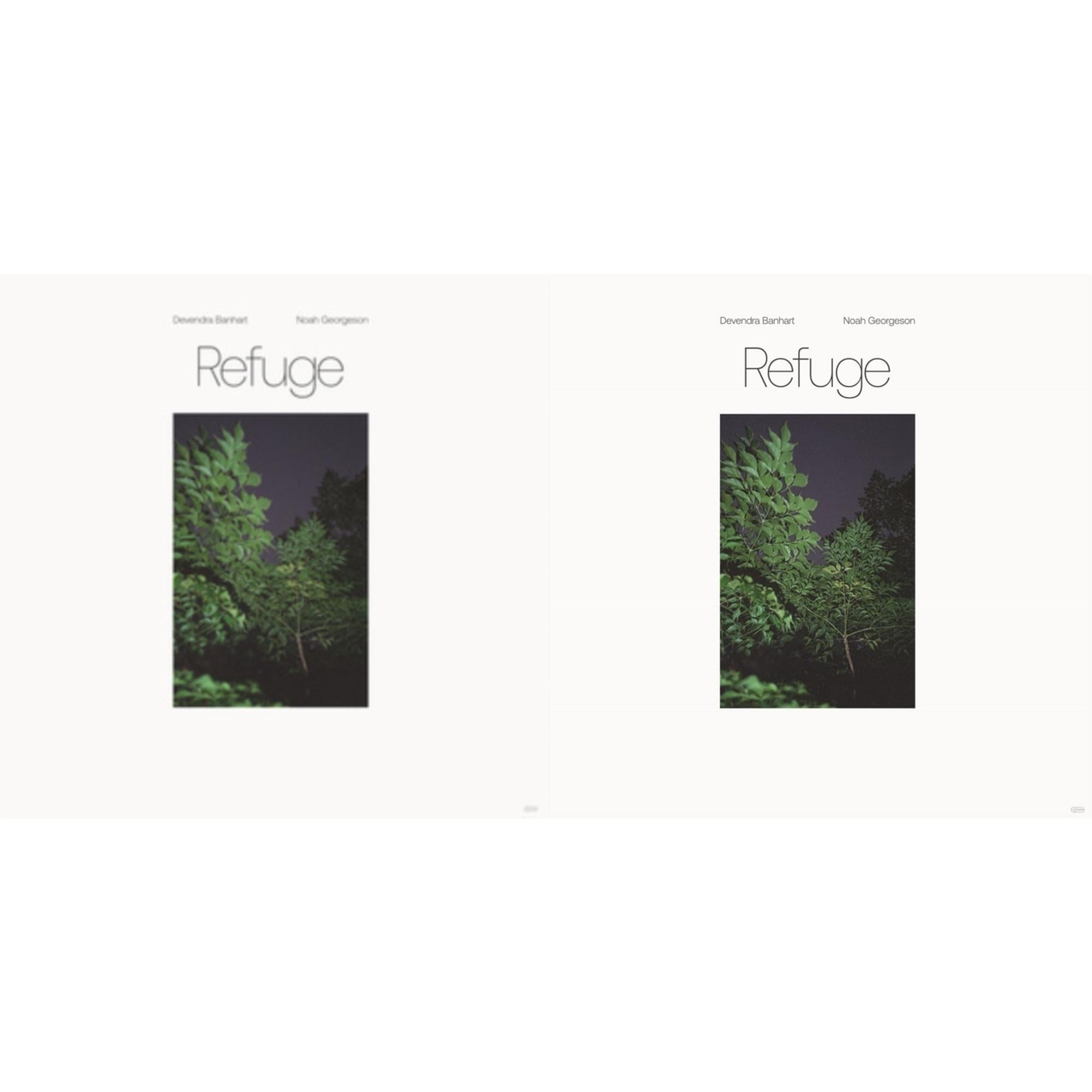 Devendra & Noah Georgeson Banhart - Refuge (Blue Seaglass Wave Translucent LP Vinyl) & Refuge