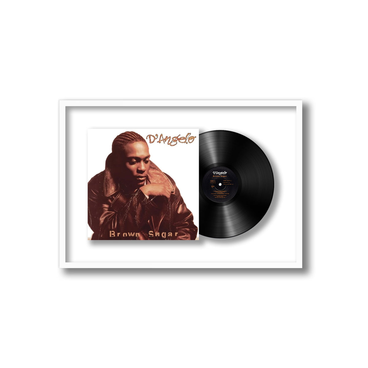D’Angelo - Brown Sugar - Framed Vinyl Record